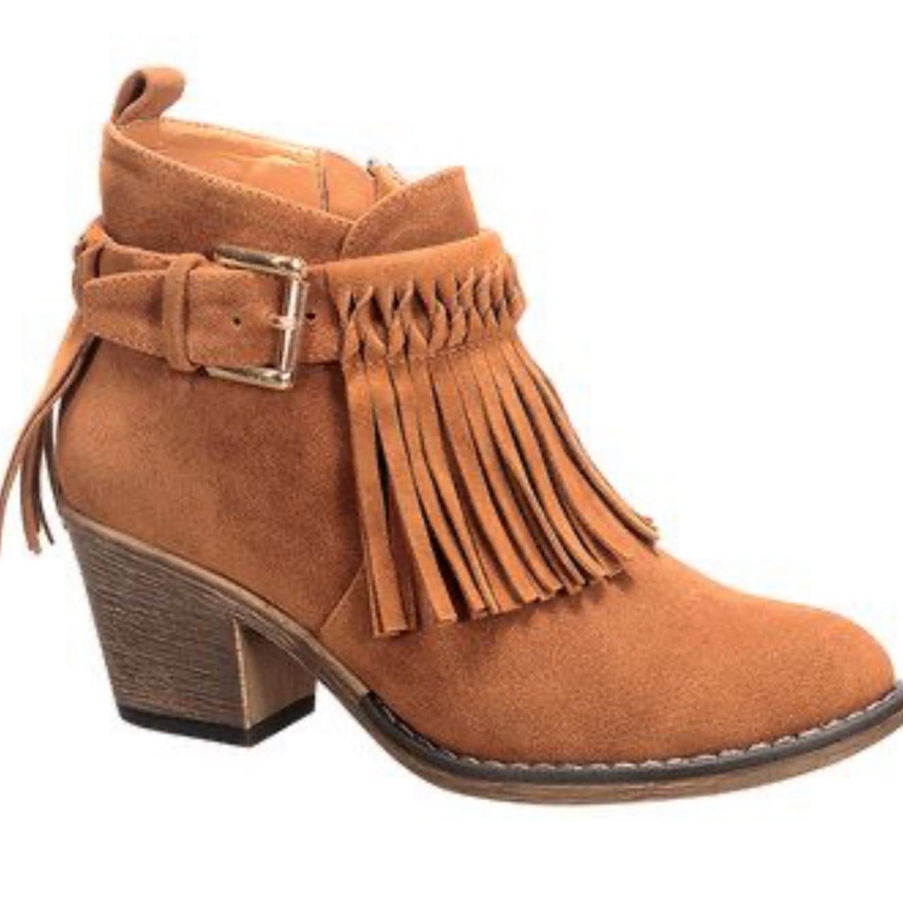 Nature breeze outlet fringe boots