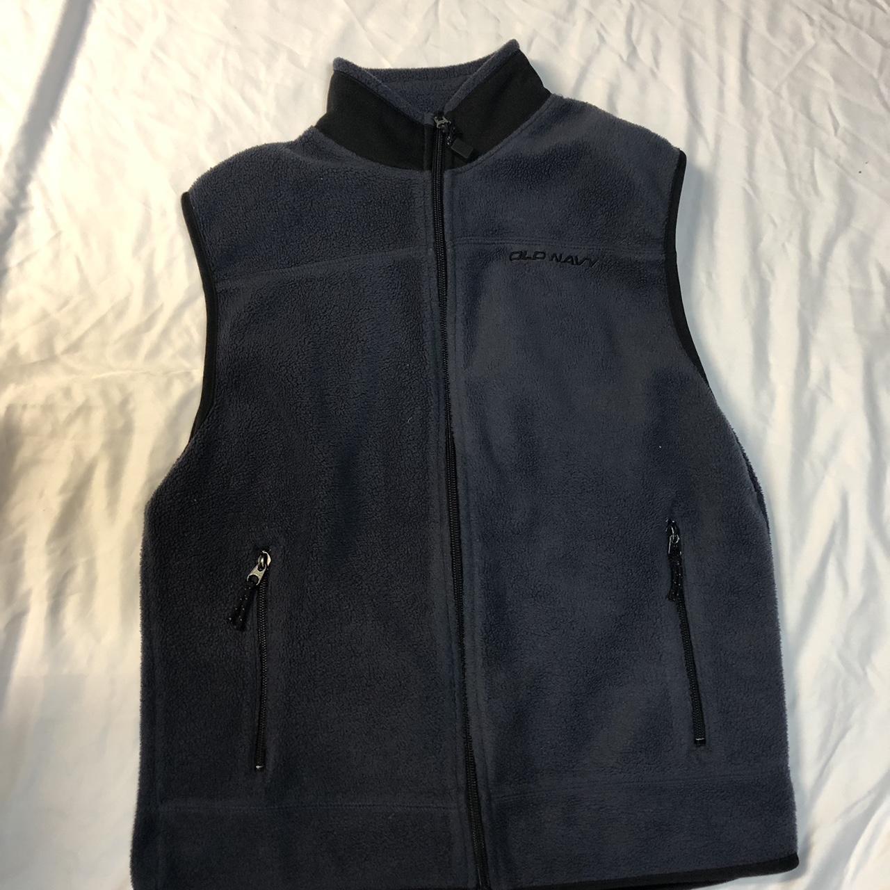 Old Navy Men's Navy Gilet | Depop