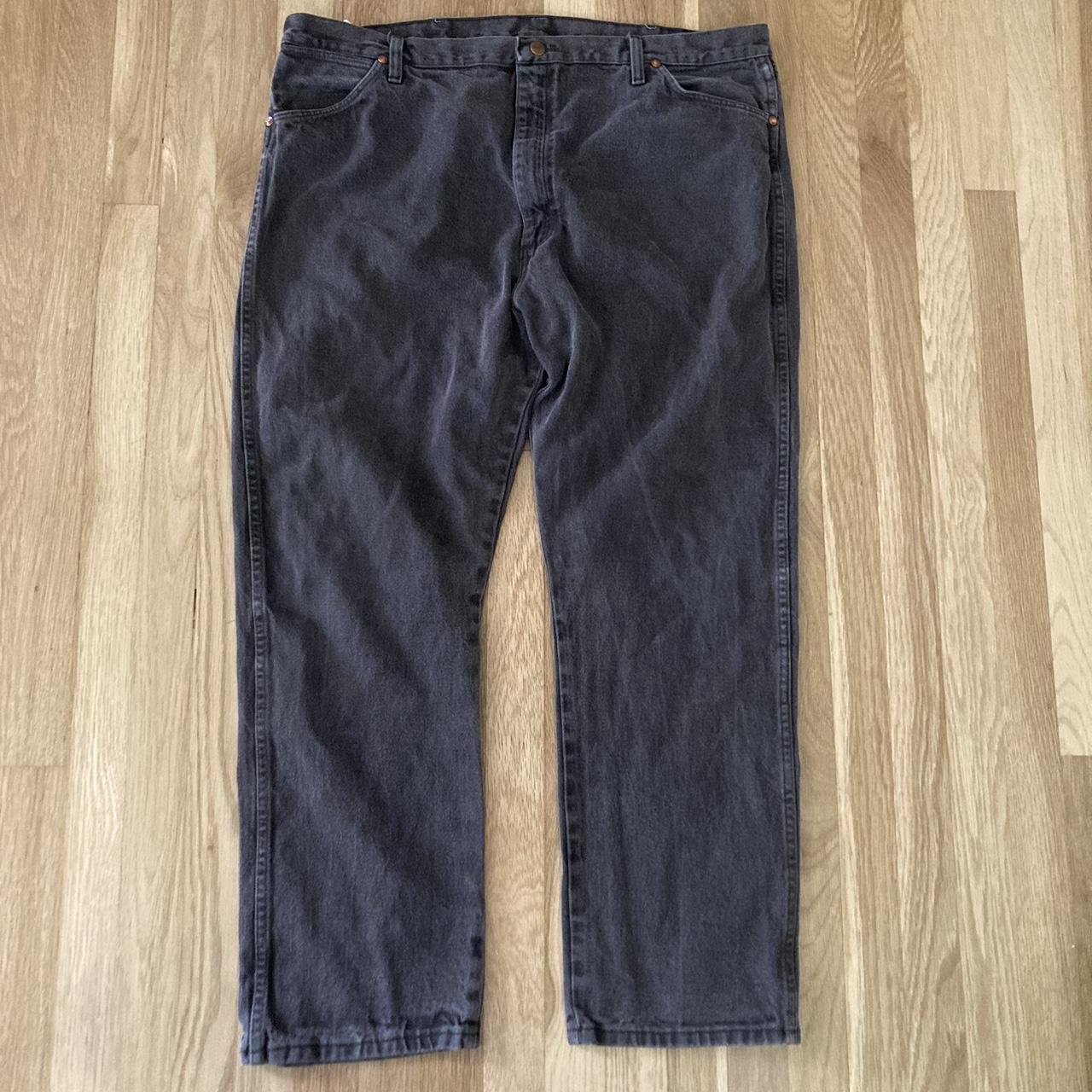 Brown baggy wrangler jeans Great condition... - Depop