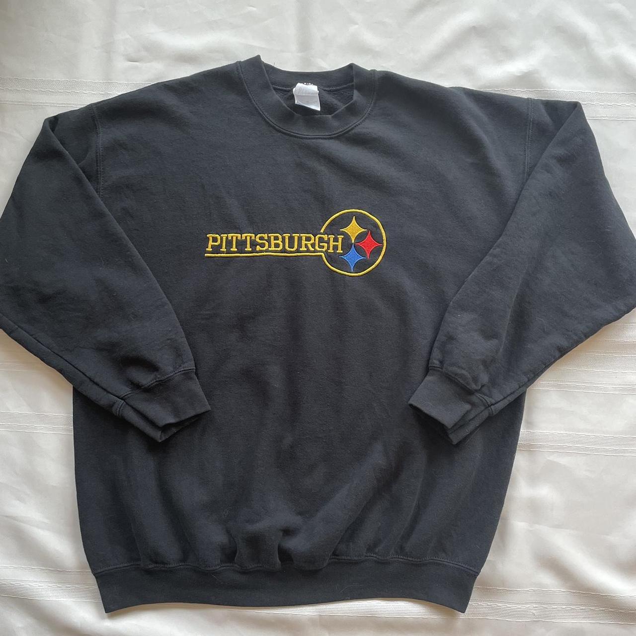 Vintage Pittsburgh Steelers Crewneck. Good - Depop