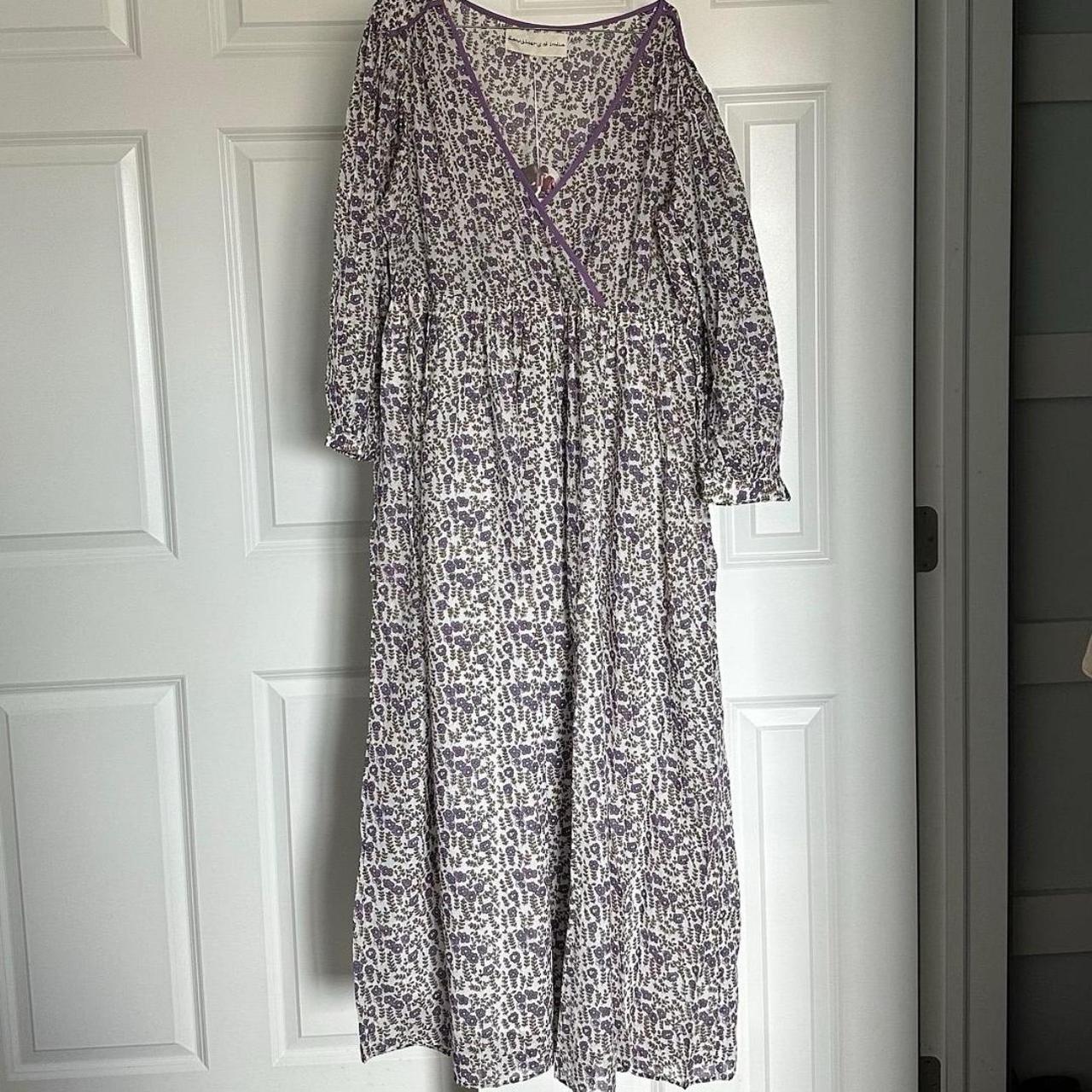 NWT Daughters of India Binita maxi dress in... - Depop