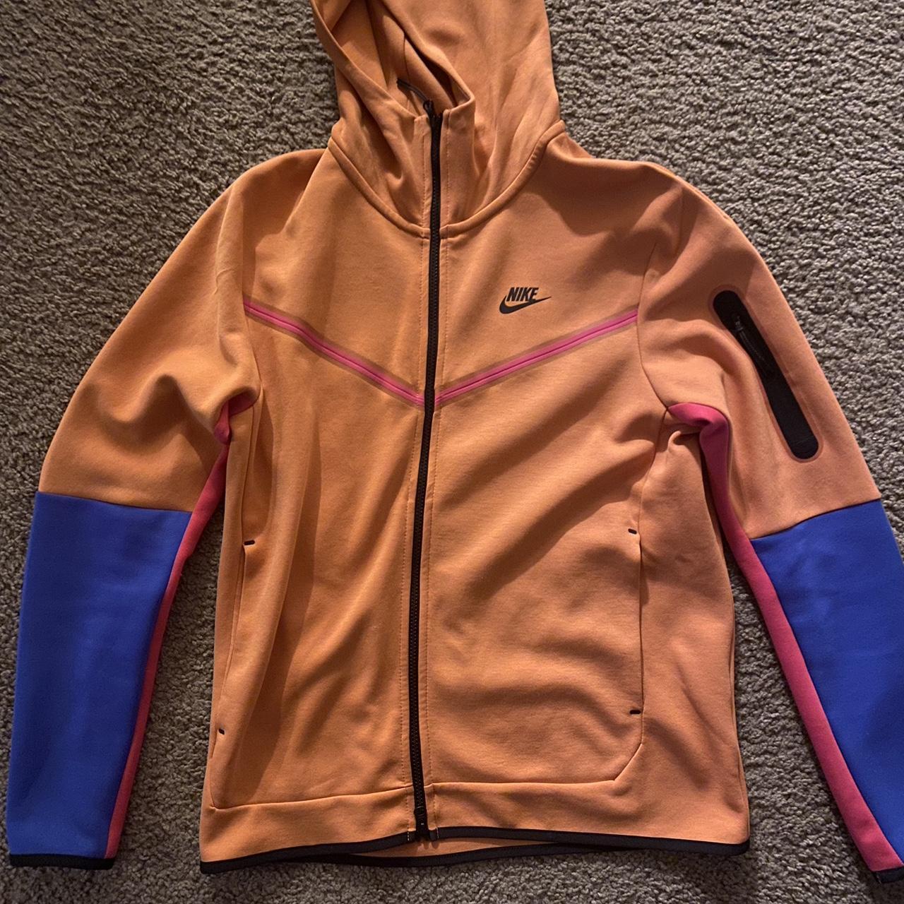 nike hoodie electro orange