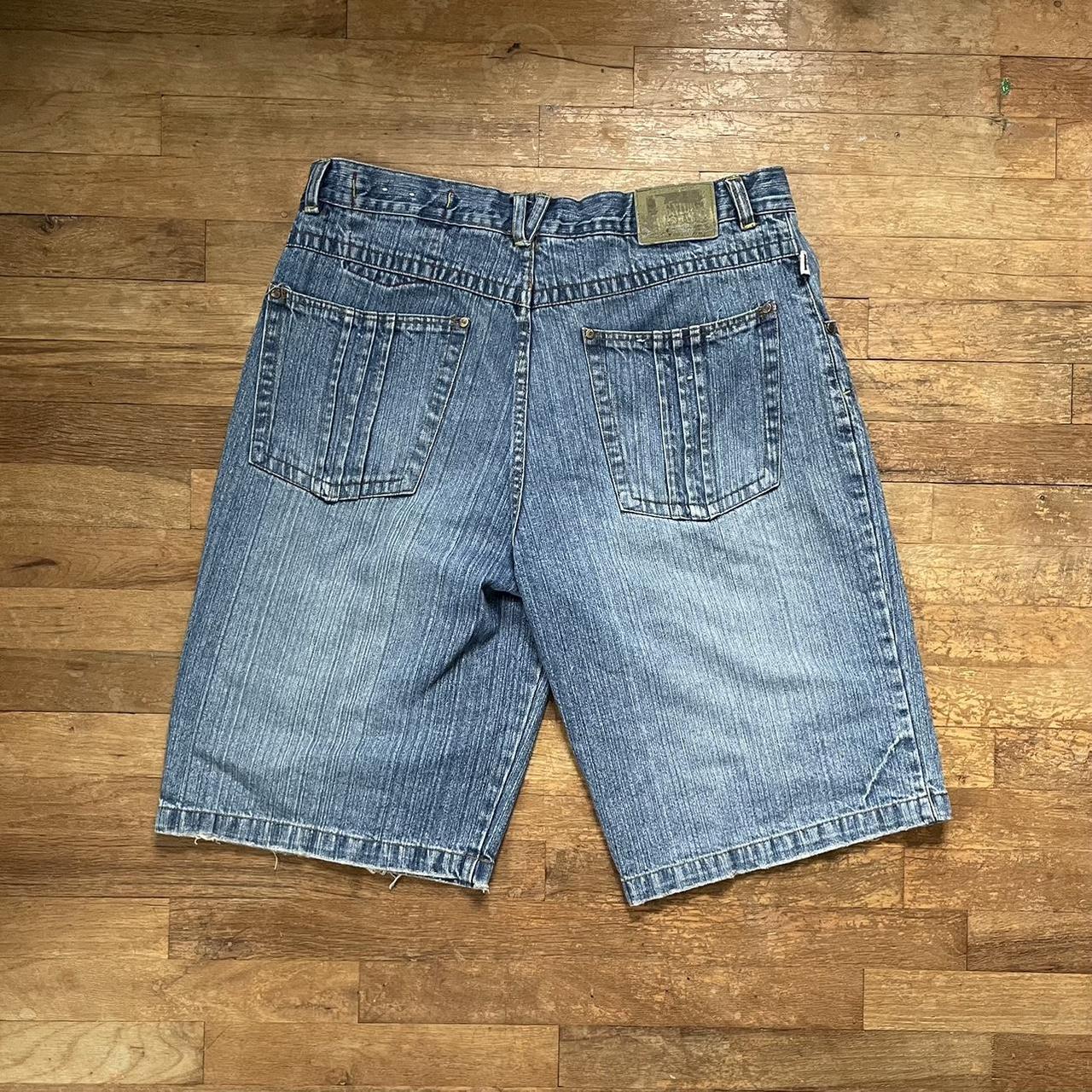 Vintage Ignition super baggy jorts Stripes look | Depop