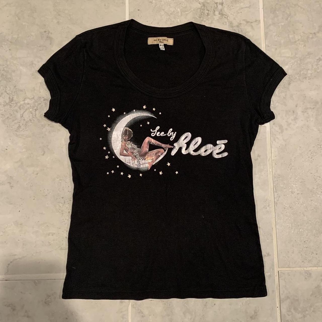 See by Chloé Women's Black T-shirt