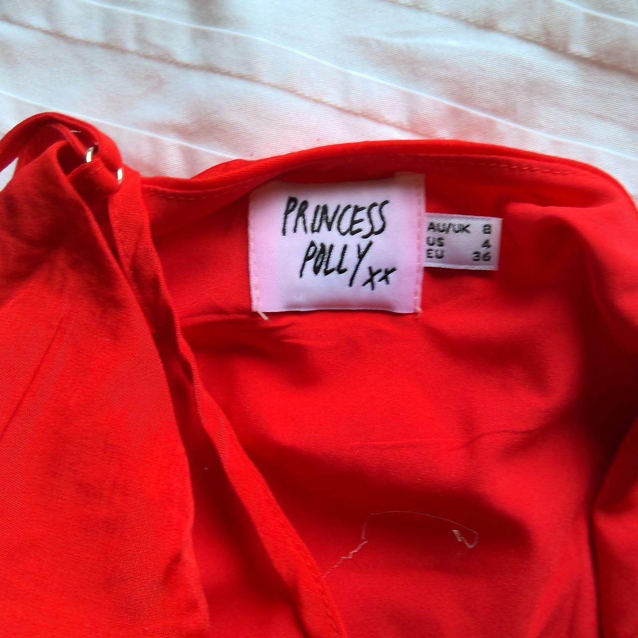 Princess Polly Red Mini Dress Size Au Never Worn Depop