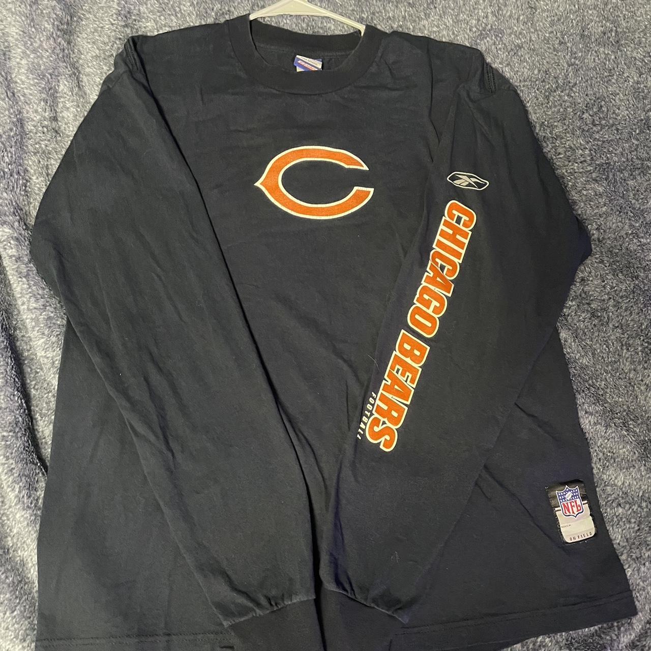 NFL Chicago bears long sleeve V-neck shirt. I OFFER - Depop