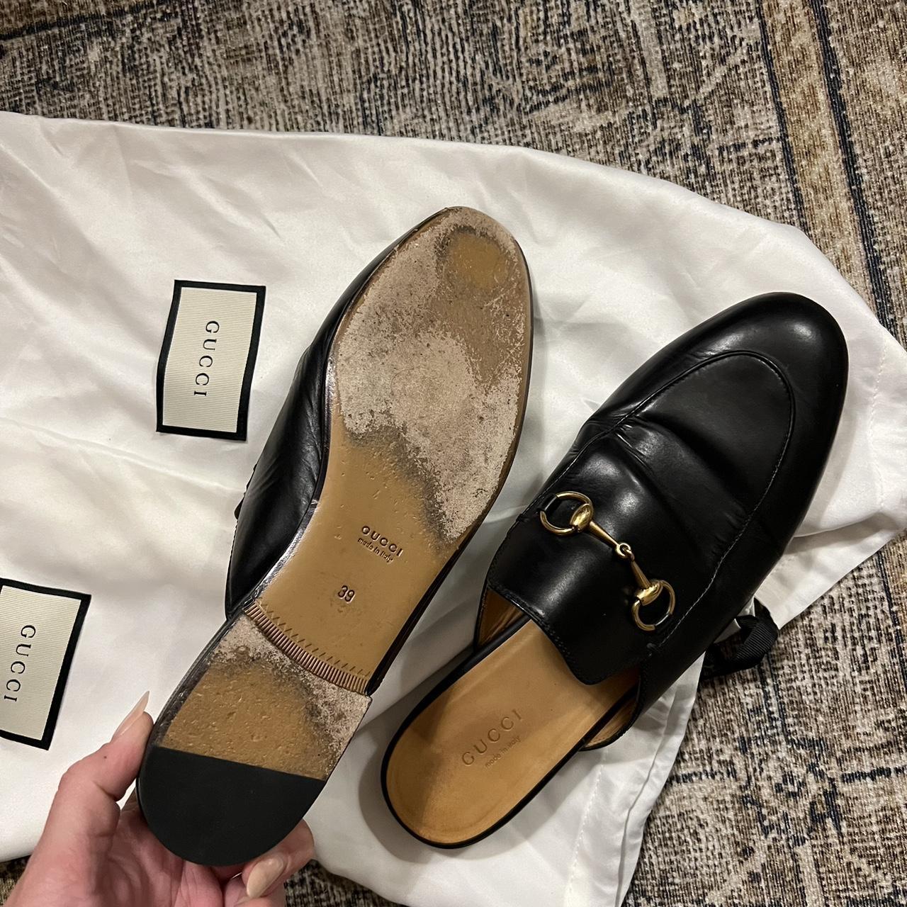 gucci princetown mule pink