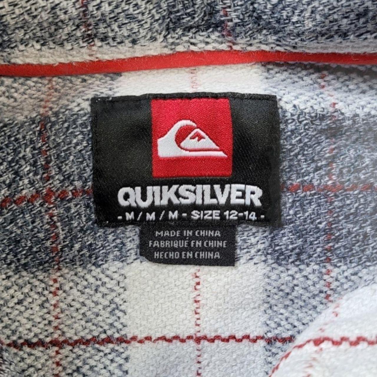 Quiksilver Grey and White Coat (3)
