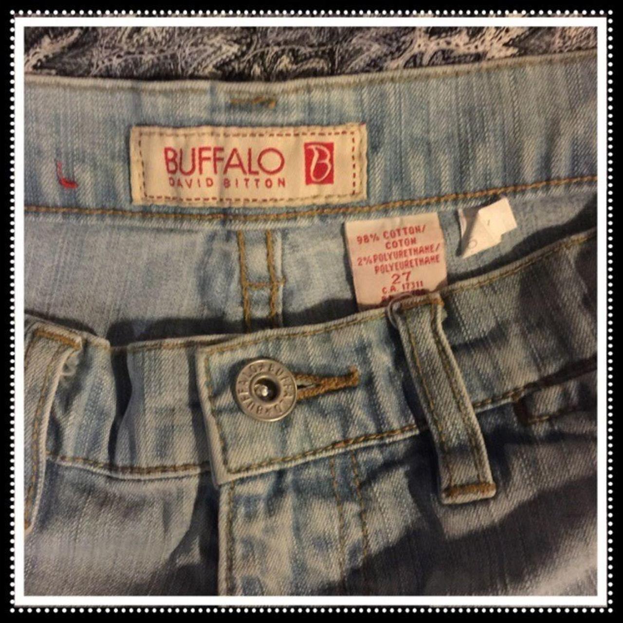 Buffalo, White washed Audrey Capris, Size 27, Rise