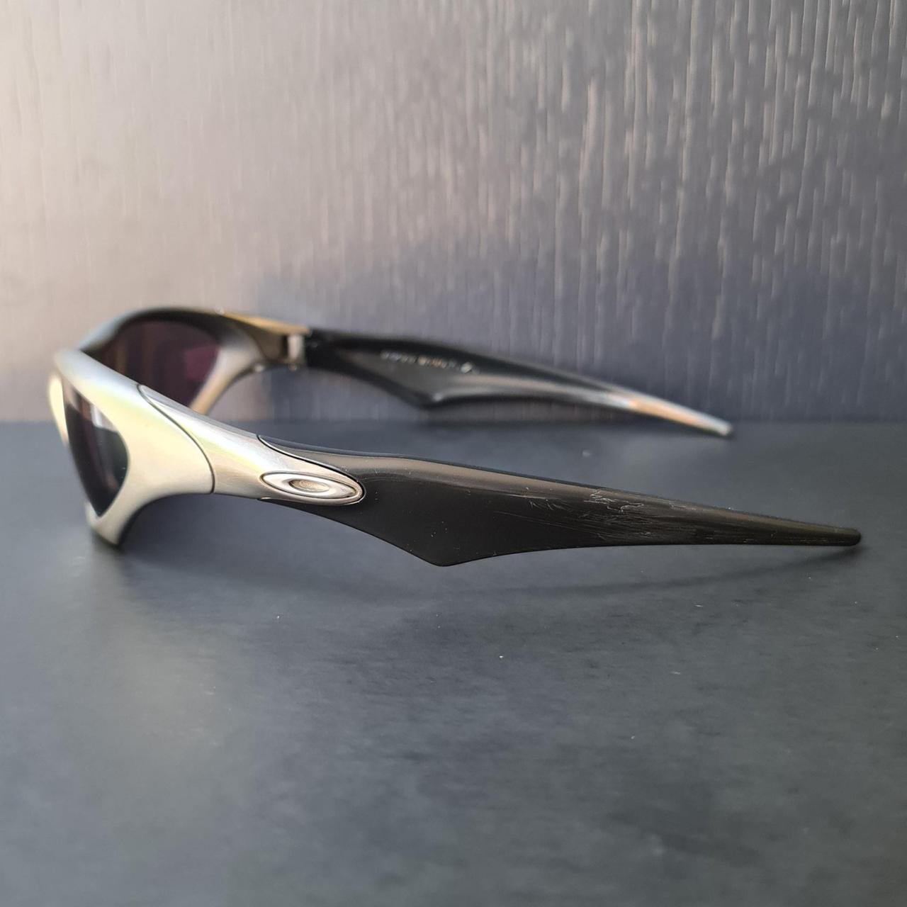 Vintage 2000's Oakley Scar Sunglasses FMJ+ and Black | Depop