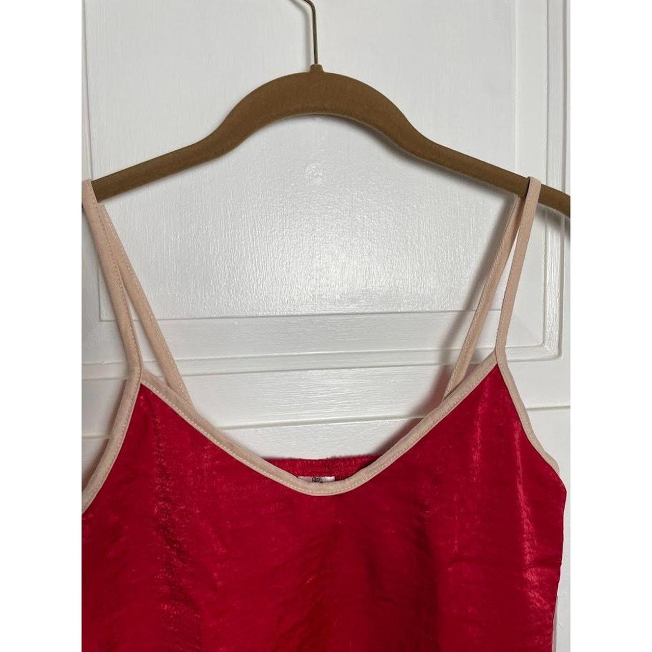 Source Unknown Women's Tank top - Red/Tan - M – C… - image 2