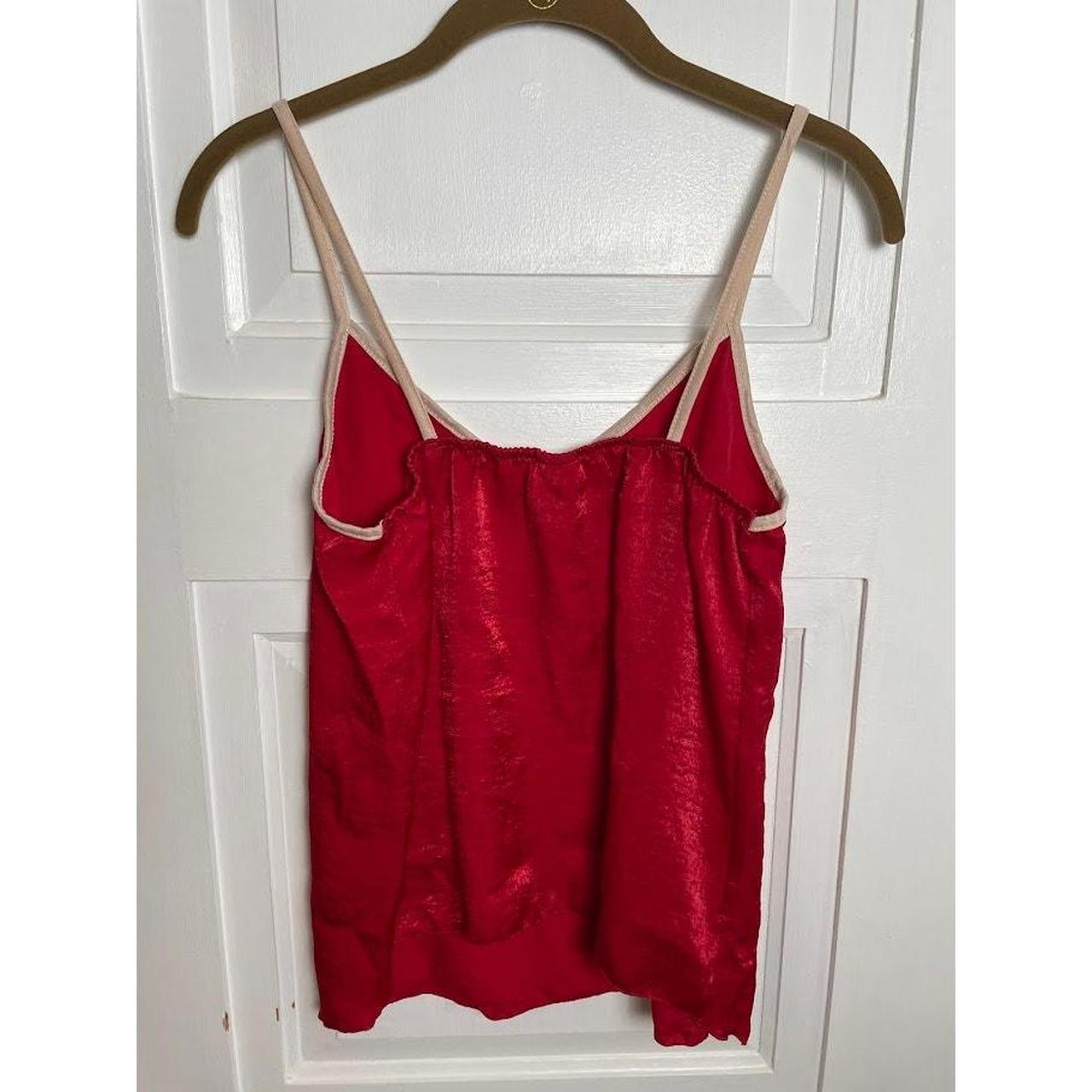 Source Unknown Women's Tank top - Red/Tan - M – C… - image 4