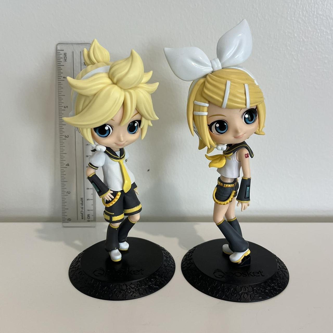 Vocaloid Kagamine Rin and Kagamine Len Q-Posket pair | Depop