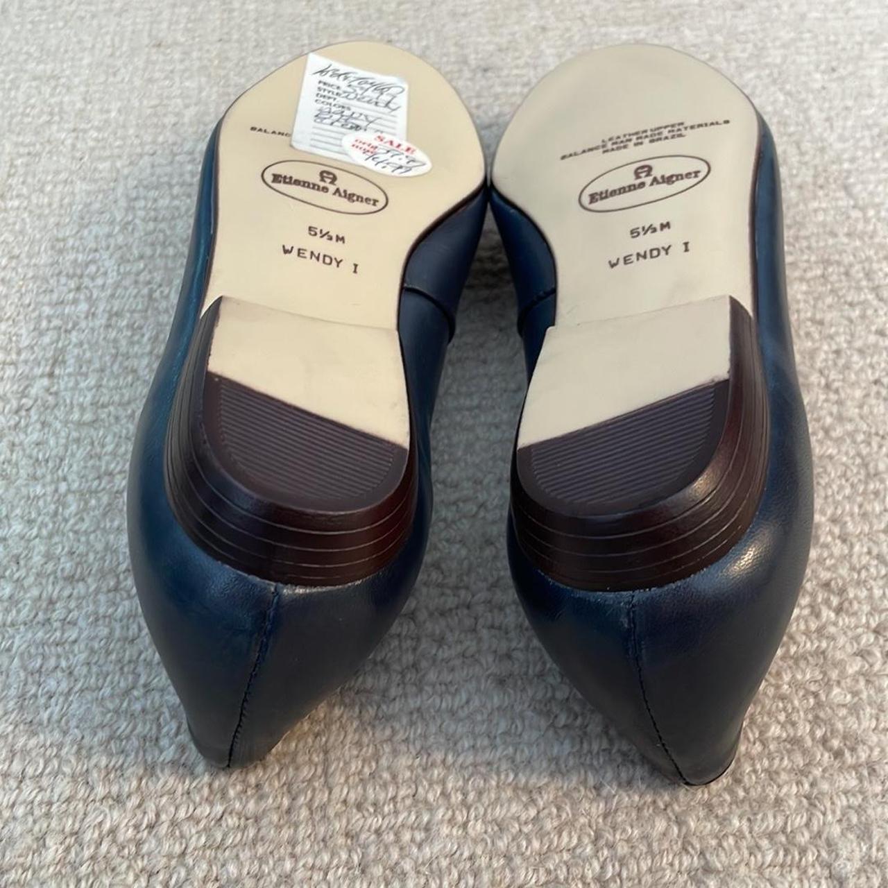 Vintage Etienne Aigner Leather Flats Wendy I with