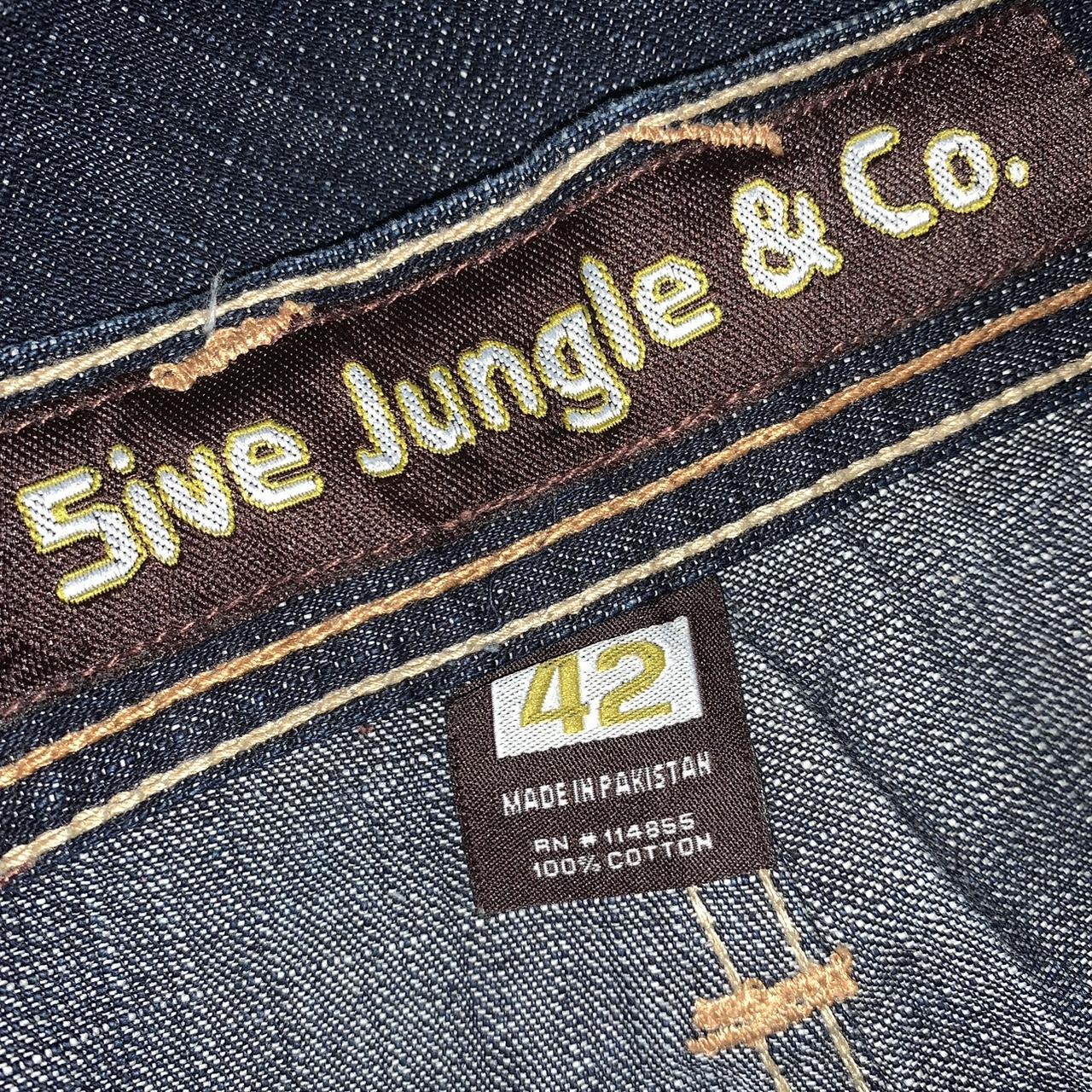 ⚫️5ive Jungle jeans ⚫️size 42 hella baggy... - Depop