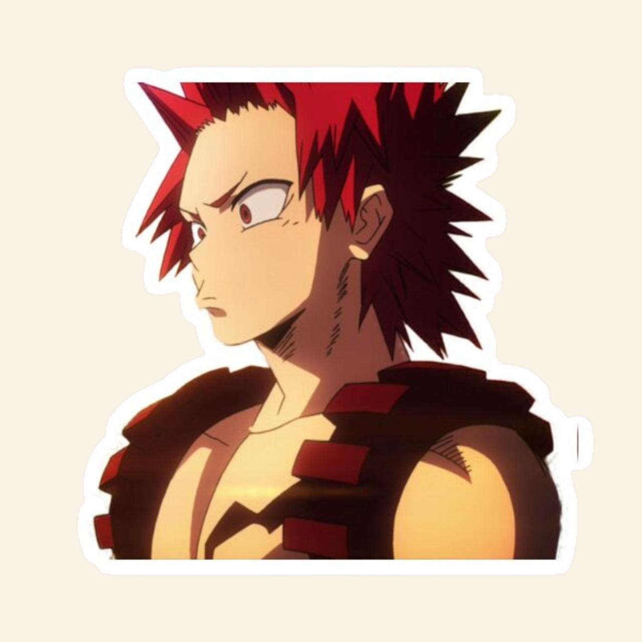 My Hero Academia Sticker Eijiro Kirishima Depop