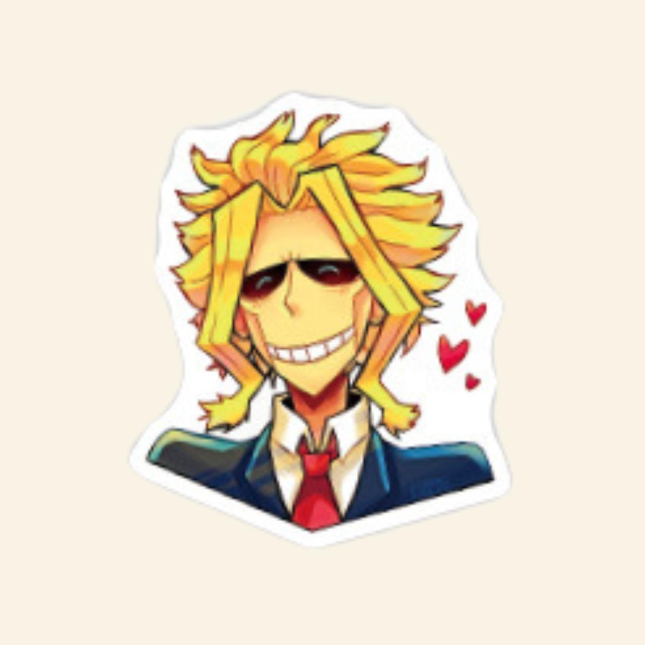 My Hero Academia Vinyl Sticker - All Might! - Anime... - Depop