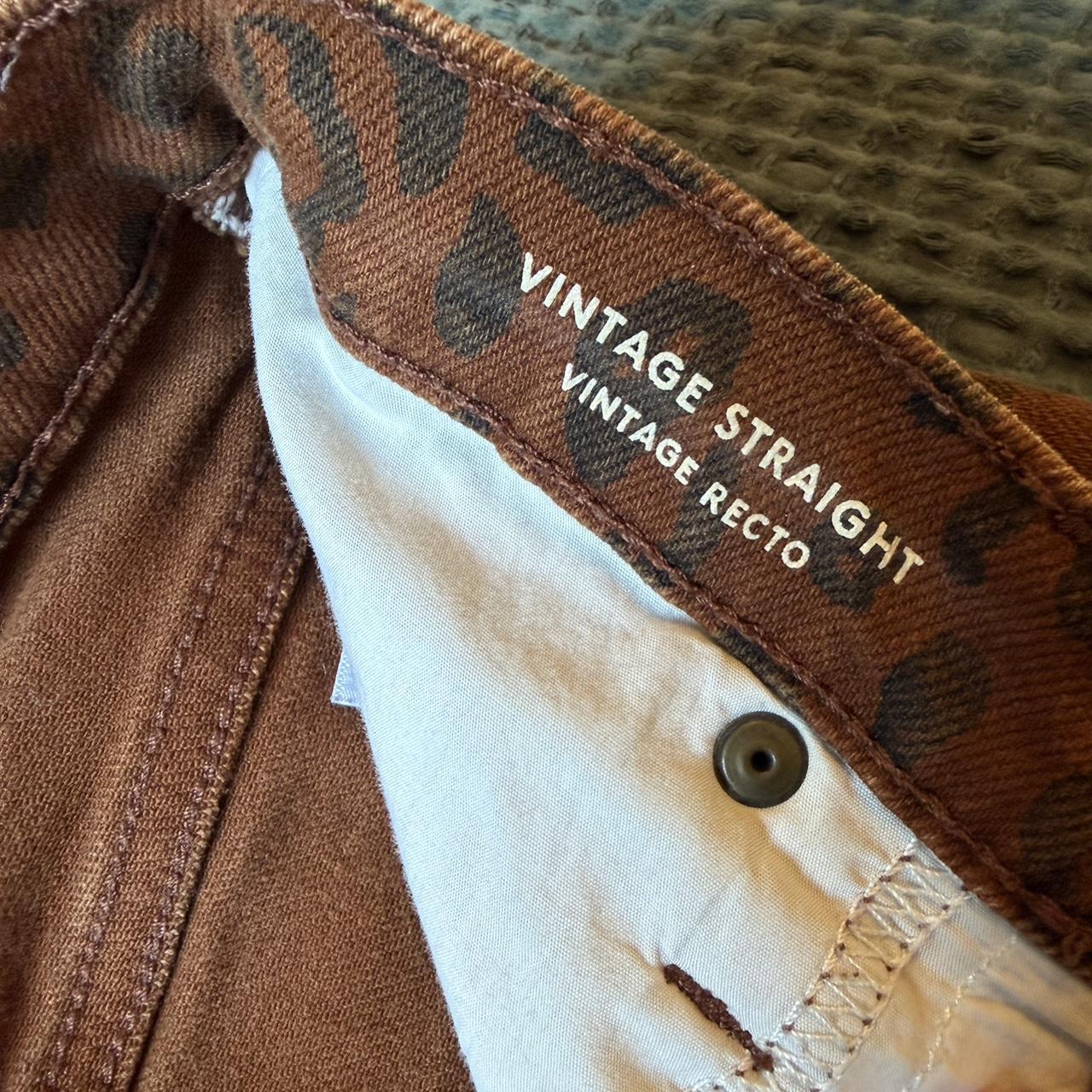 Universal Thread Women's Printed Pants - Orange/B… - image 3