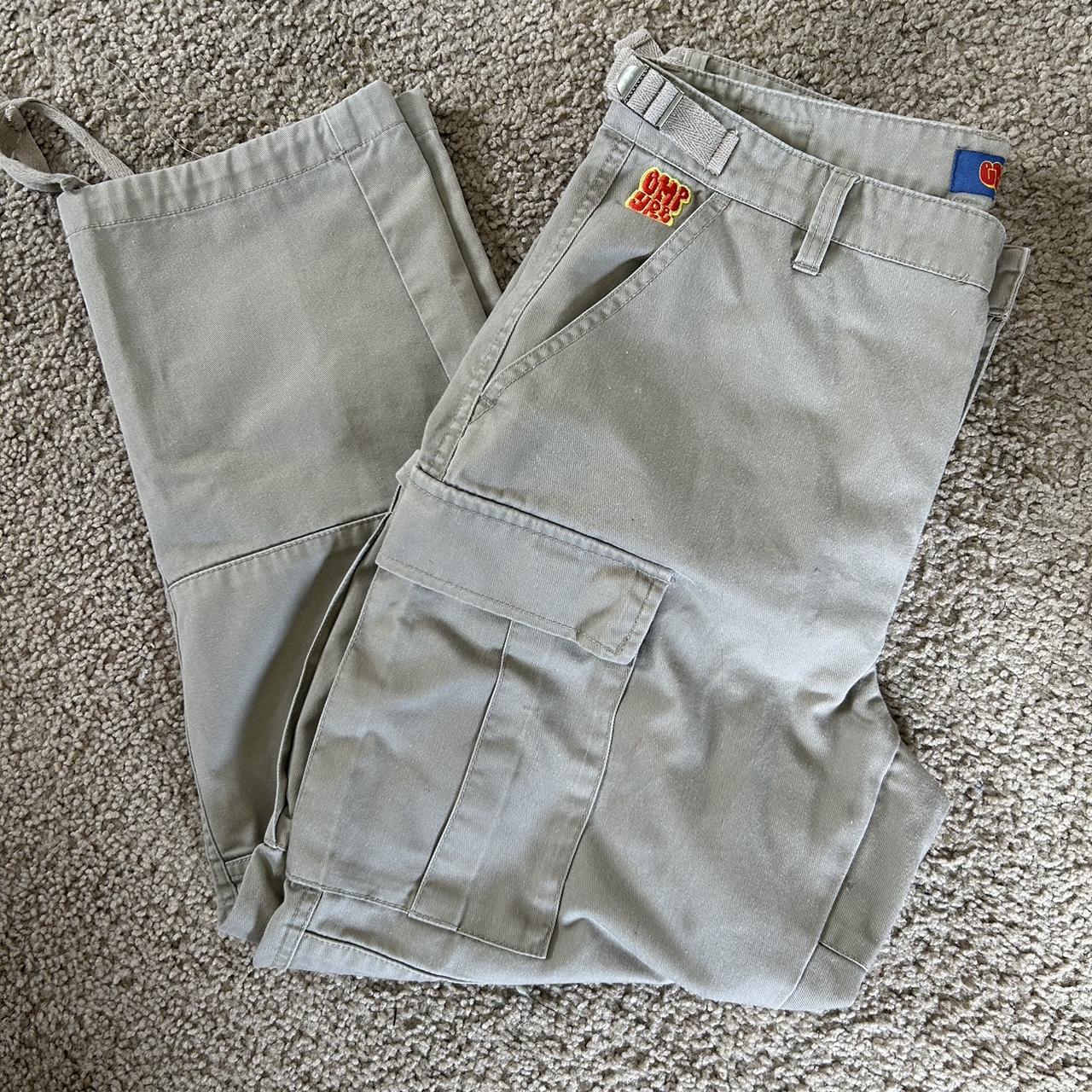 empyre khaki cargo pants size 28 condition like... Depop