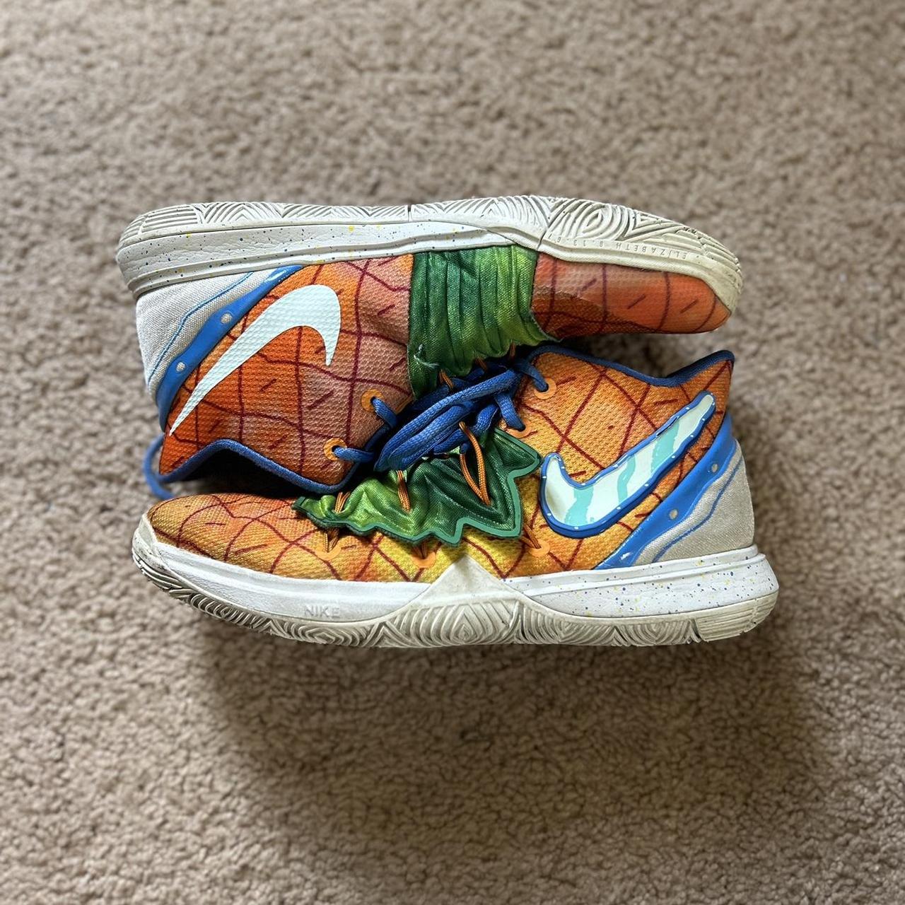 kyrie spongebob pineapple shoe