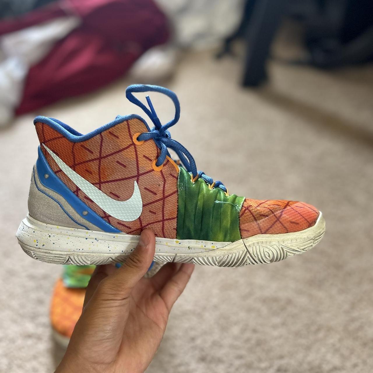 kyrie spongebob pineapple shoe