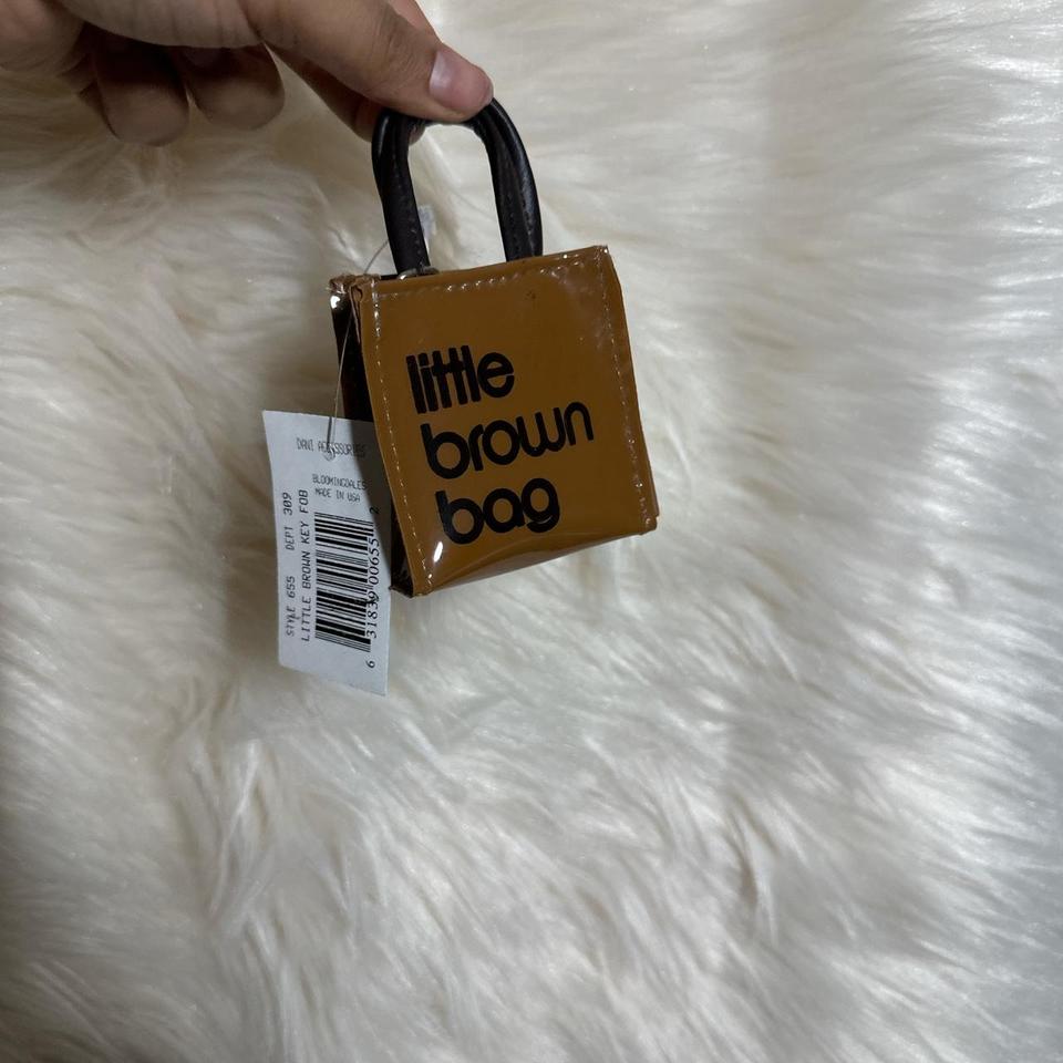 Bloomingdale's Little Brown Bag Key Fob - 100% Exclusive