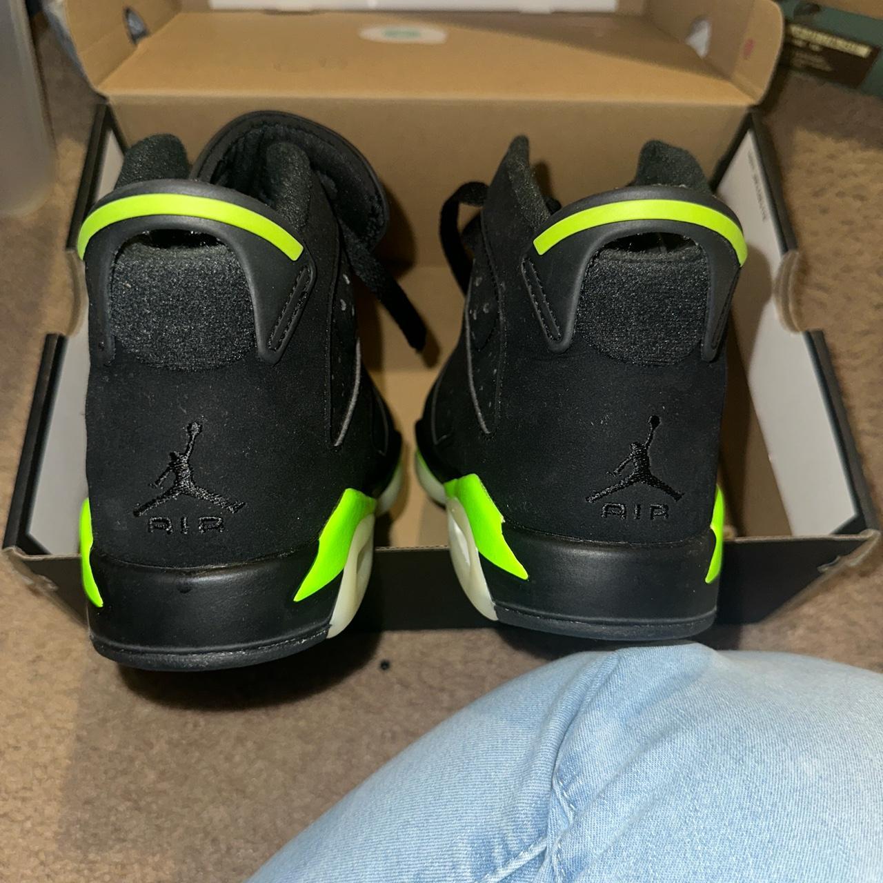 jordan 6 electric green box