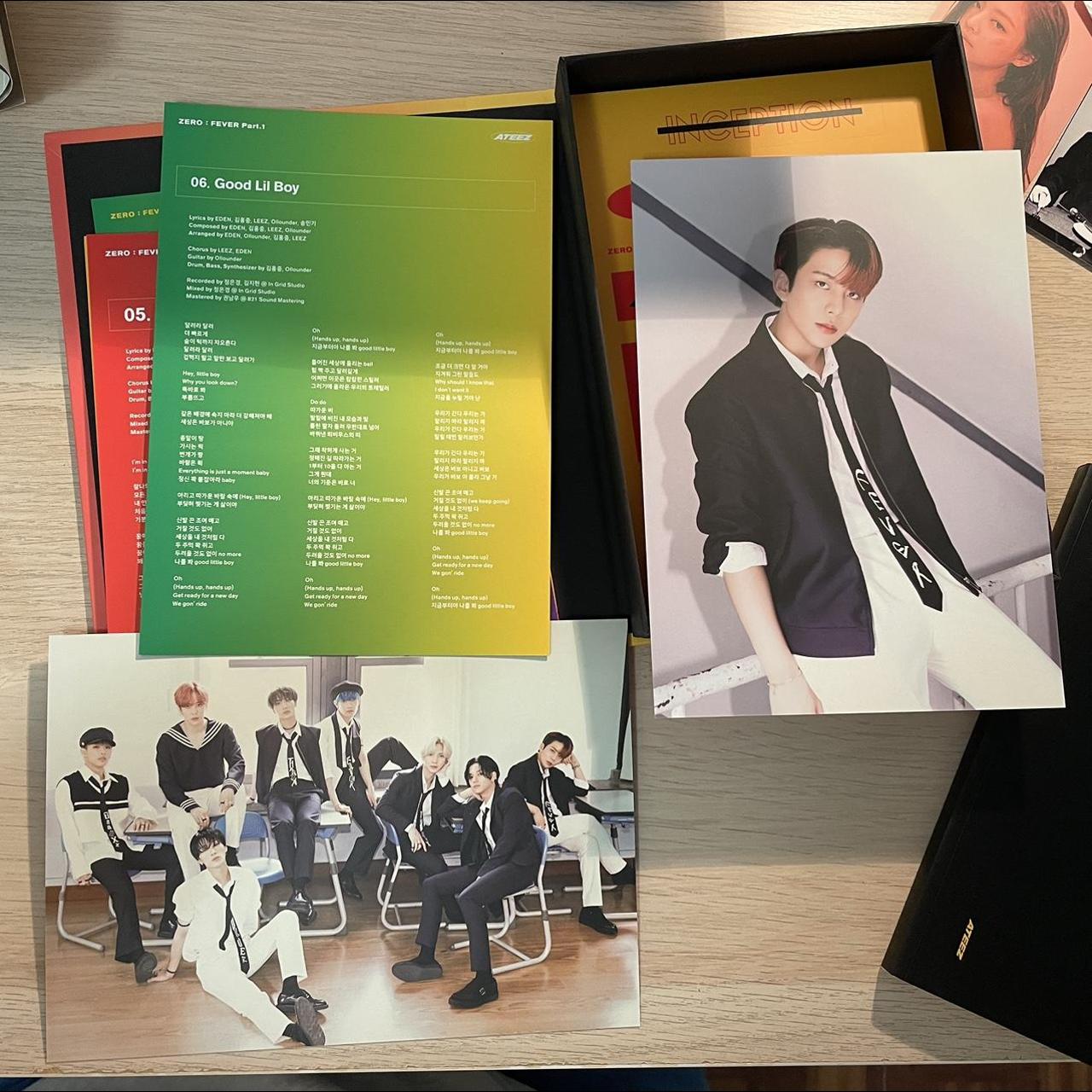 ATEEZ 5th MINI ALBUM - ZERO: PART 1 (INCEPTION | Depop