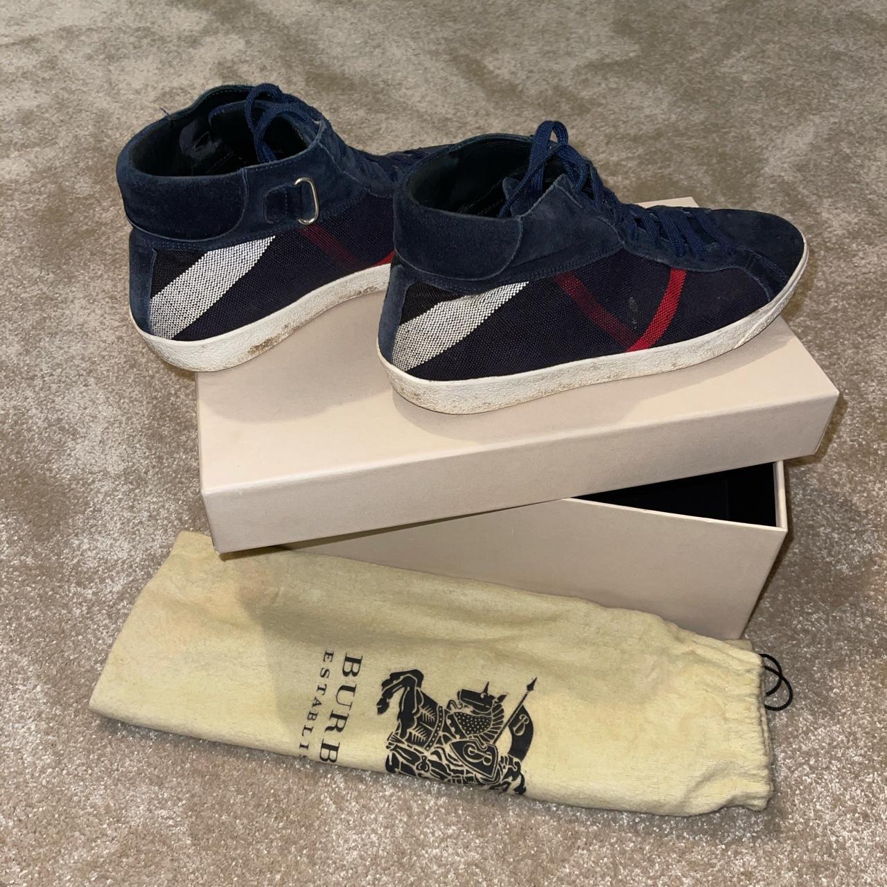 Burberry store brit sneakers