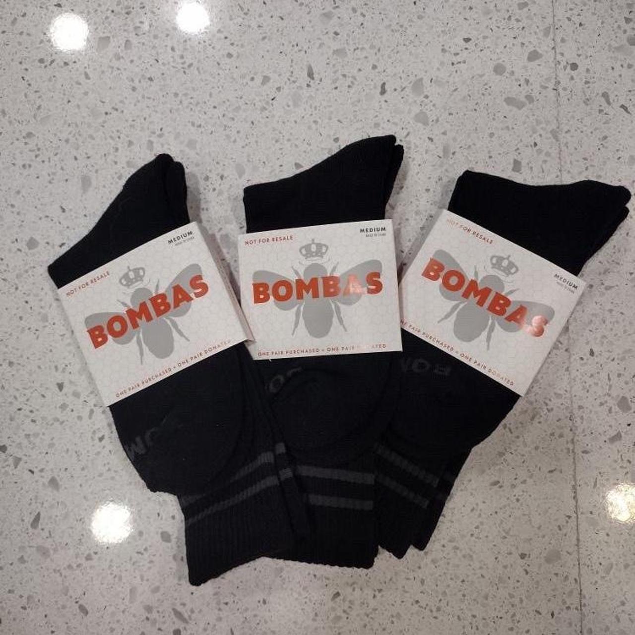 Bombas Men's Black Socks