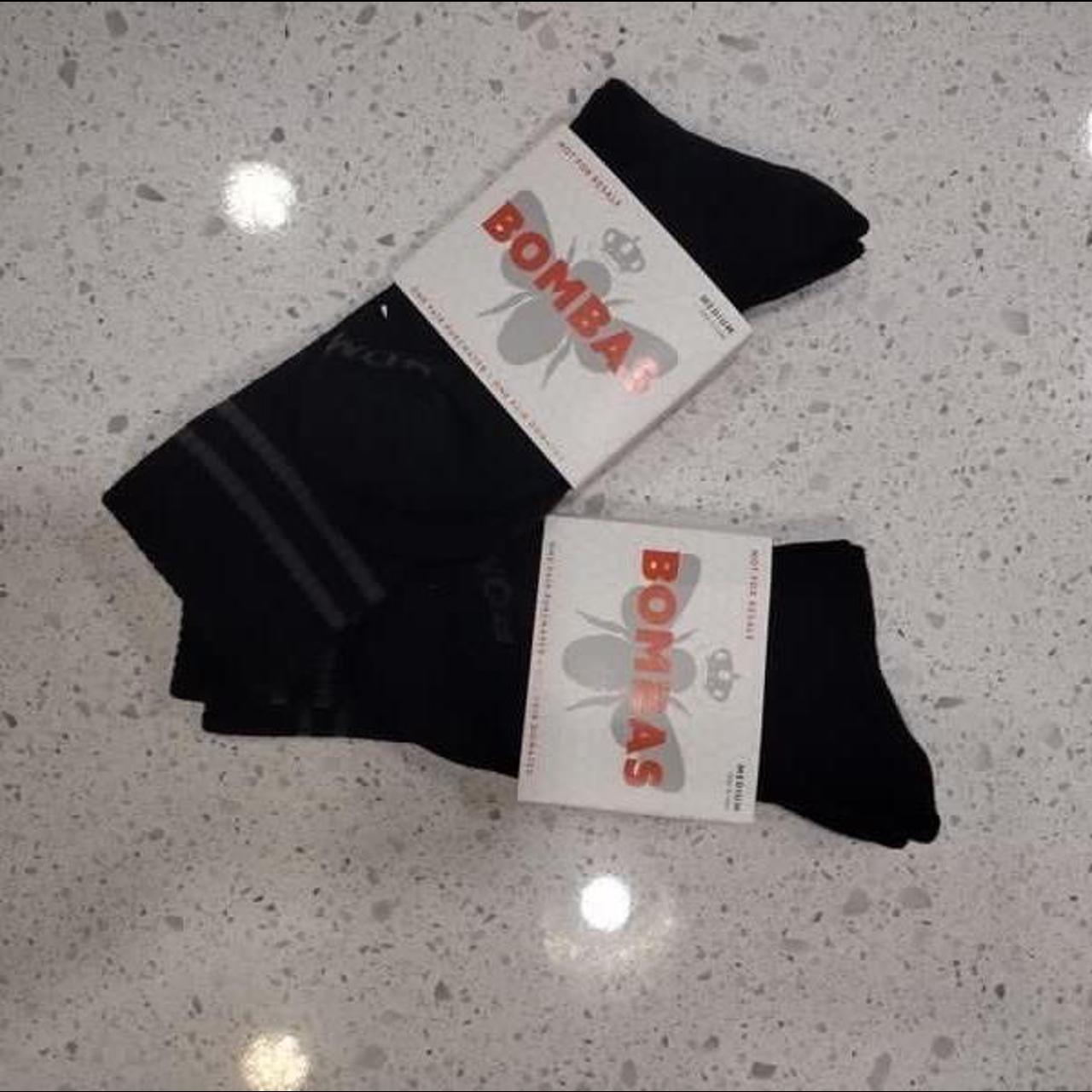 Bombas Men's Black Socks (4)