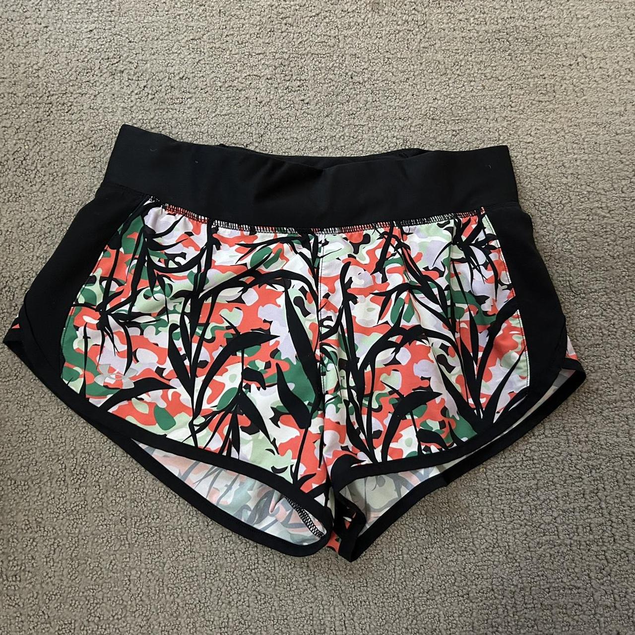 Size small Under Armour shorts with built in underwear. - Depop