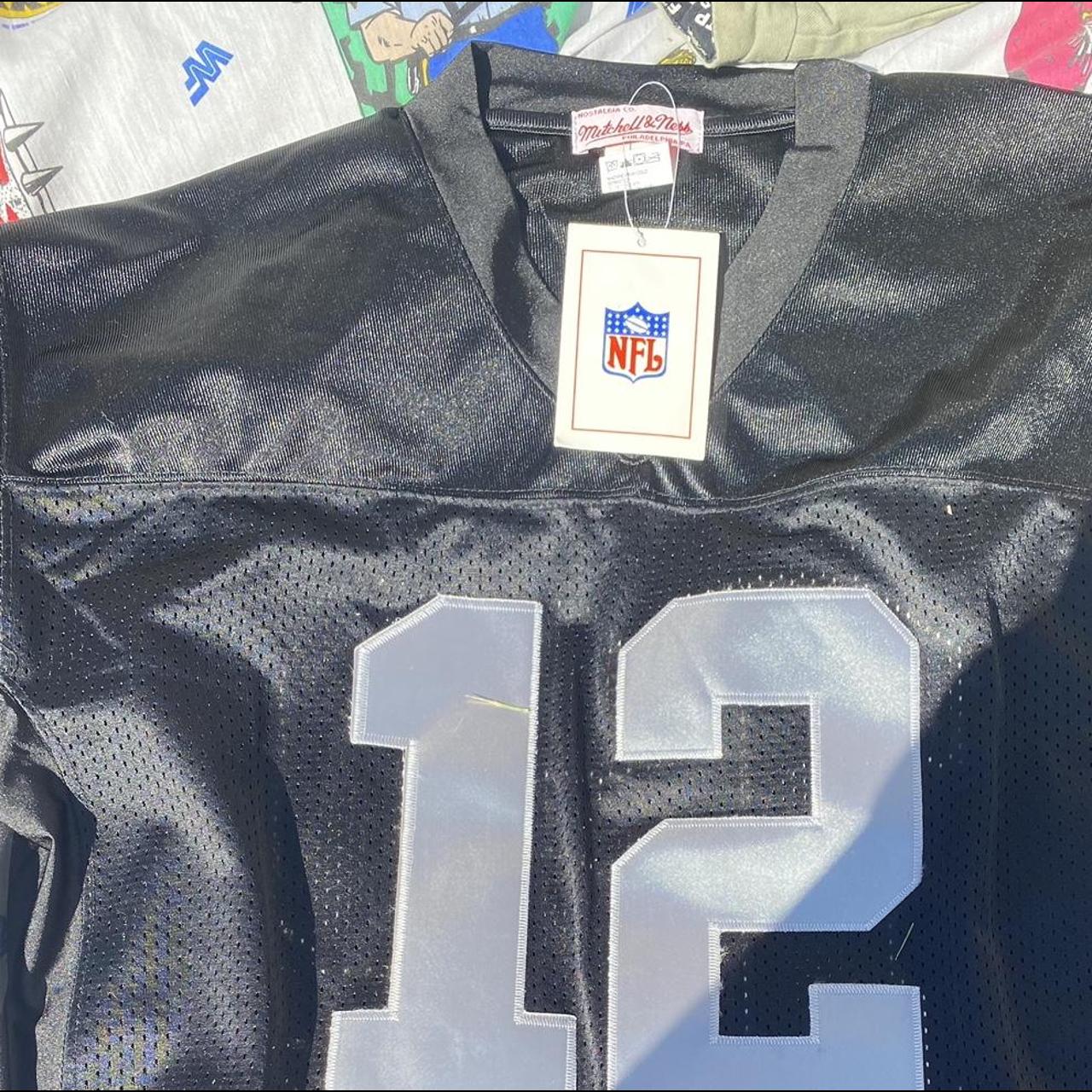 Ken Stabler Raiders NFL 1976 Throwback Mitchell & Ness Jersey