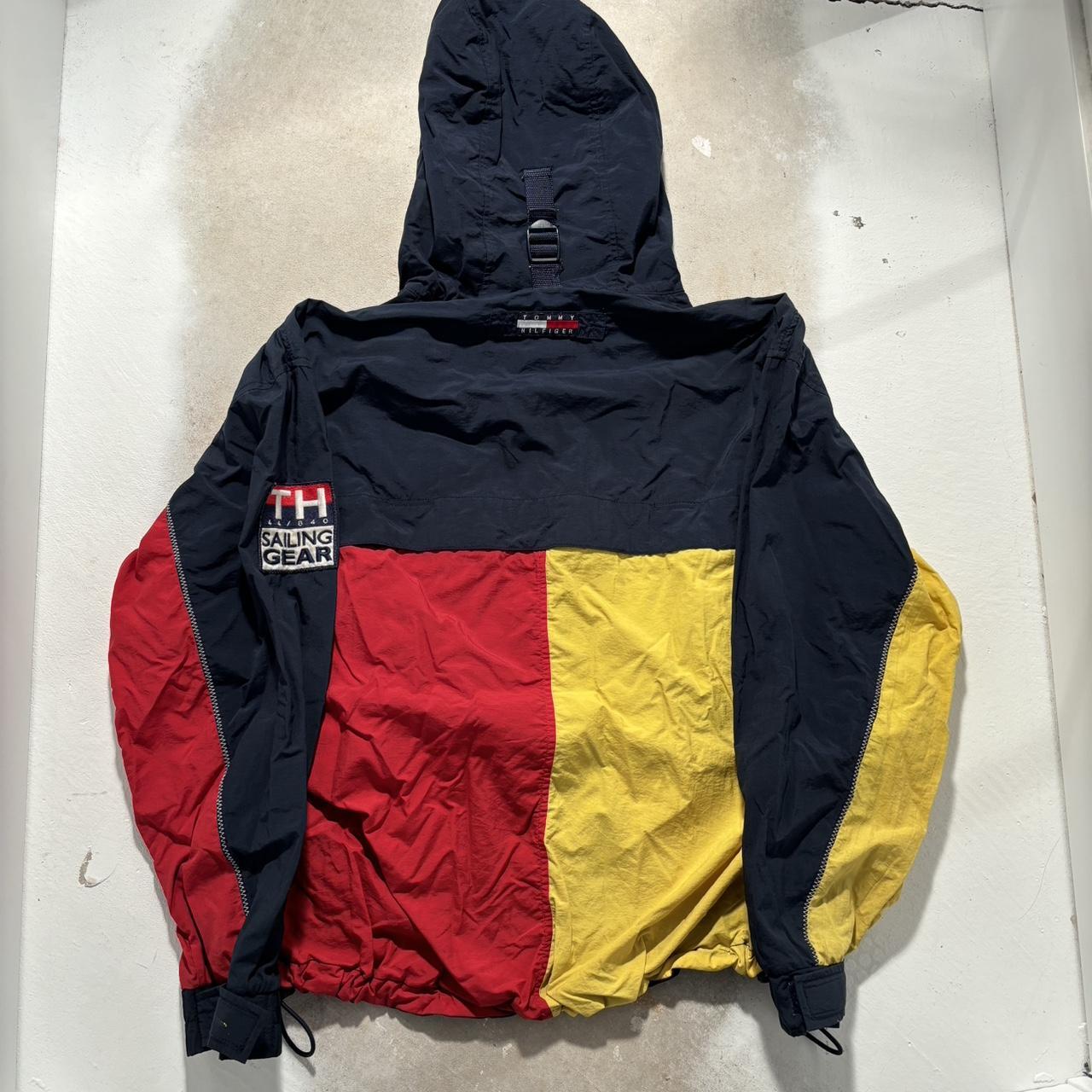 vintage 90s Tommy Hilfiger sailing jacket rare... - Depop