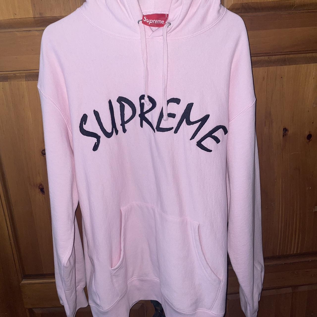 Supreme FTP Arc Hooded Sweatshirt 'Light Pink', Only...