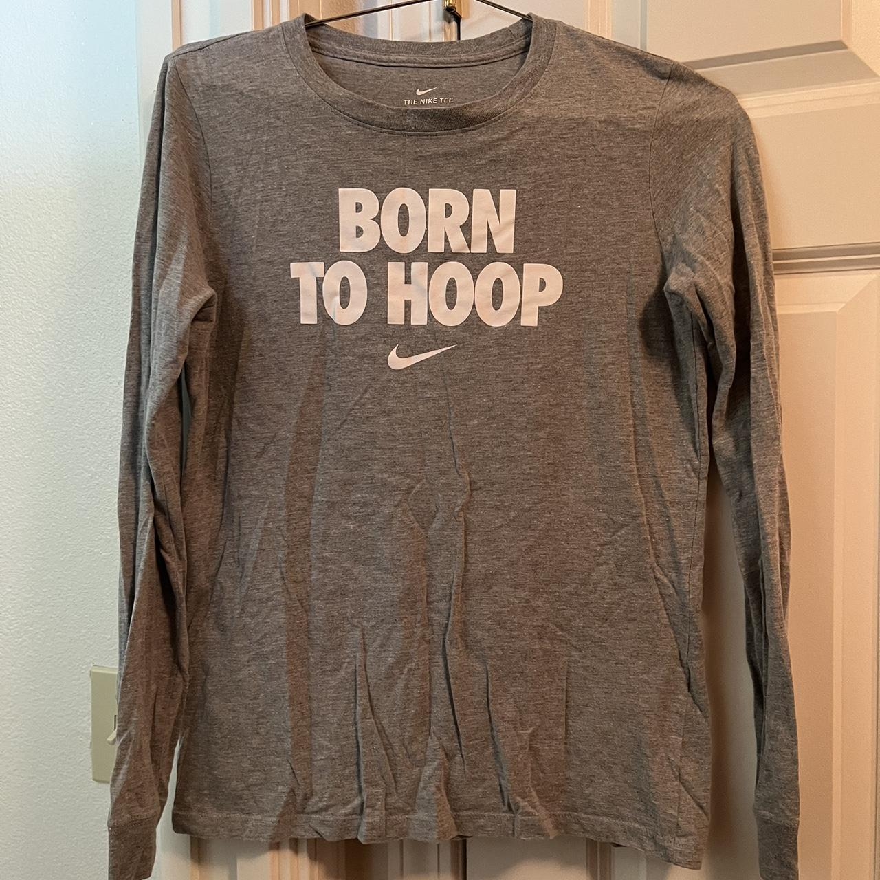 born to hoop nike shirt mens