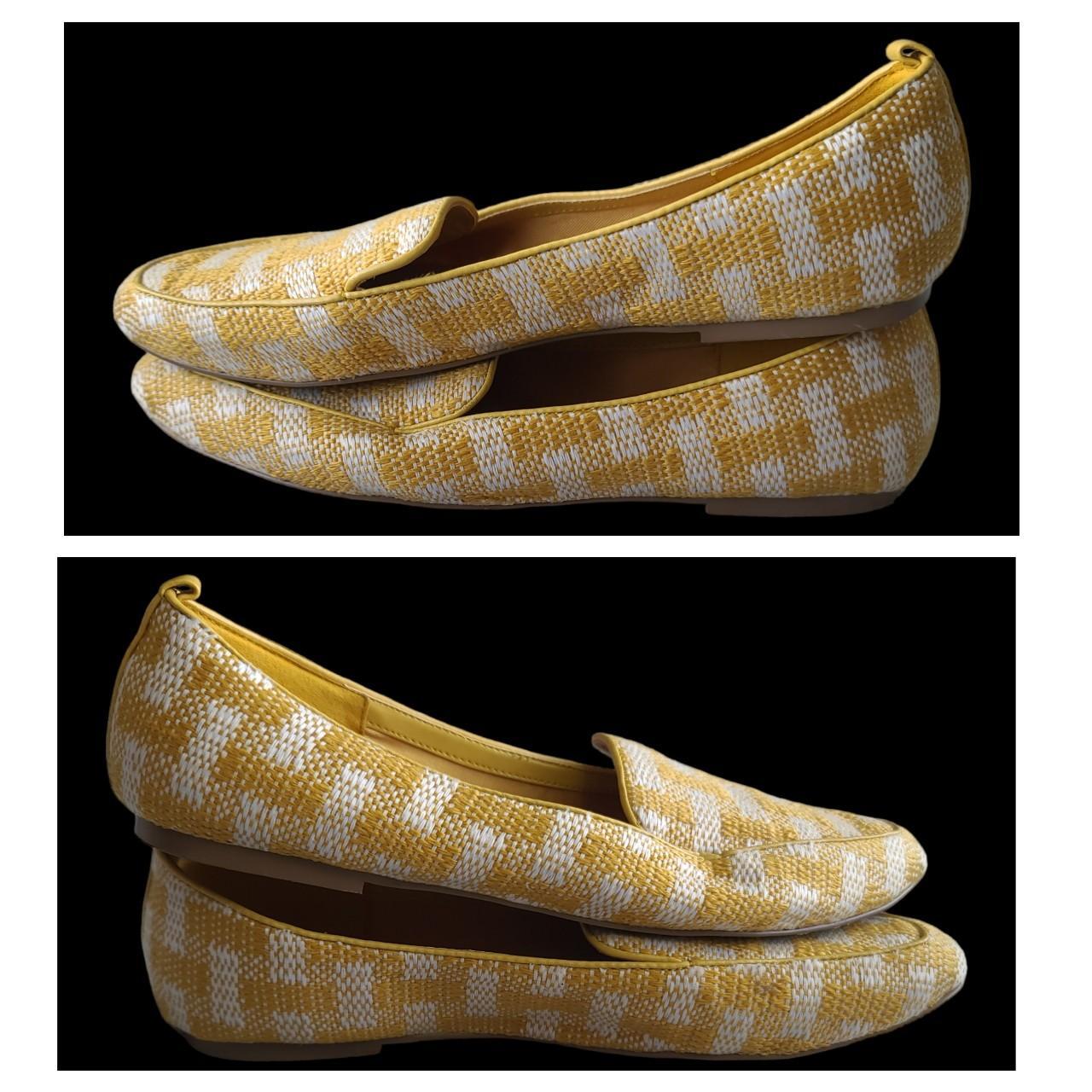 Next Women's White and Yellow Loafers (3)