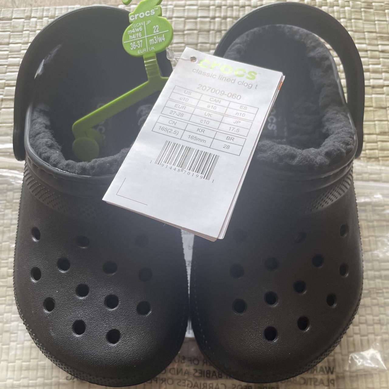 Crocs Black Slides