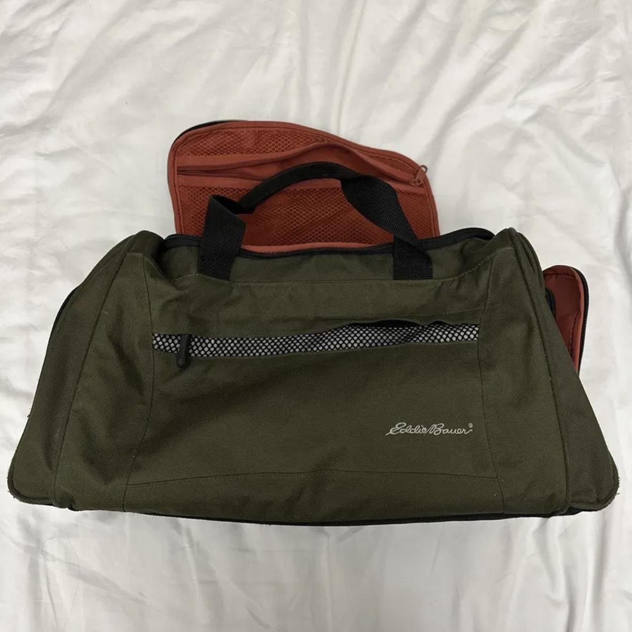 Eddie Bauer Men's Green Bag | Depop