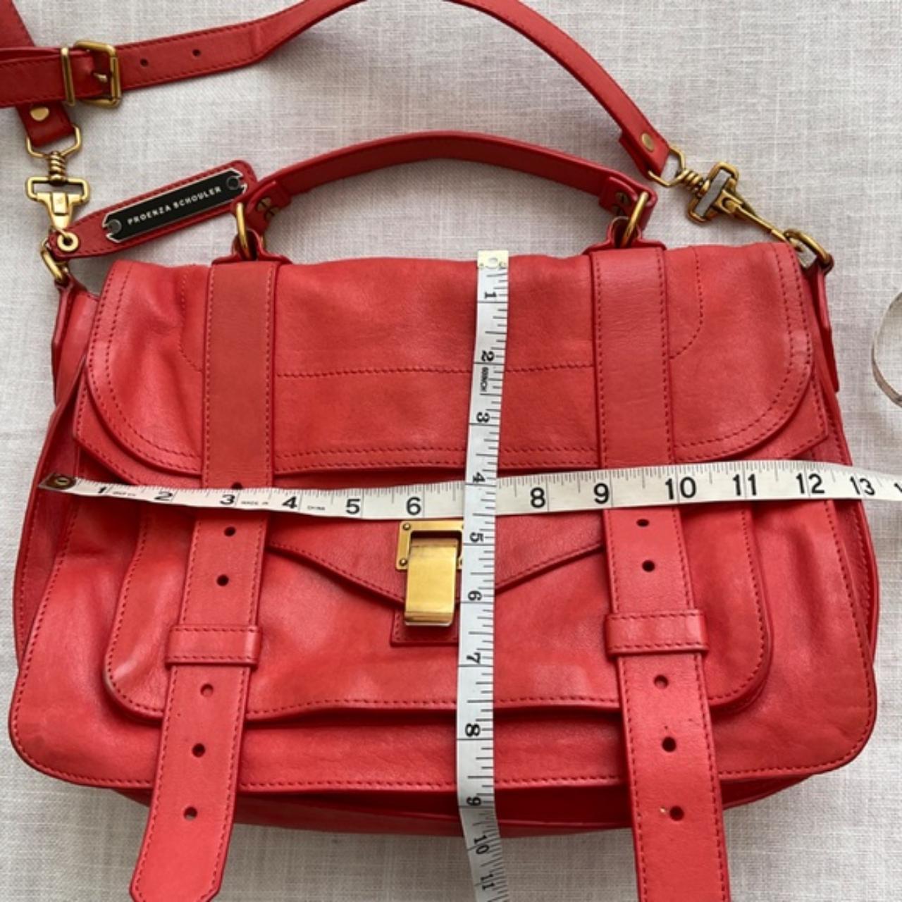 Proenza Schouler PS1 Red Medium Satchel Crossbody Depop