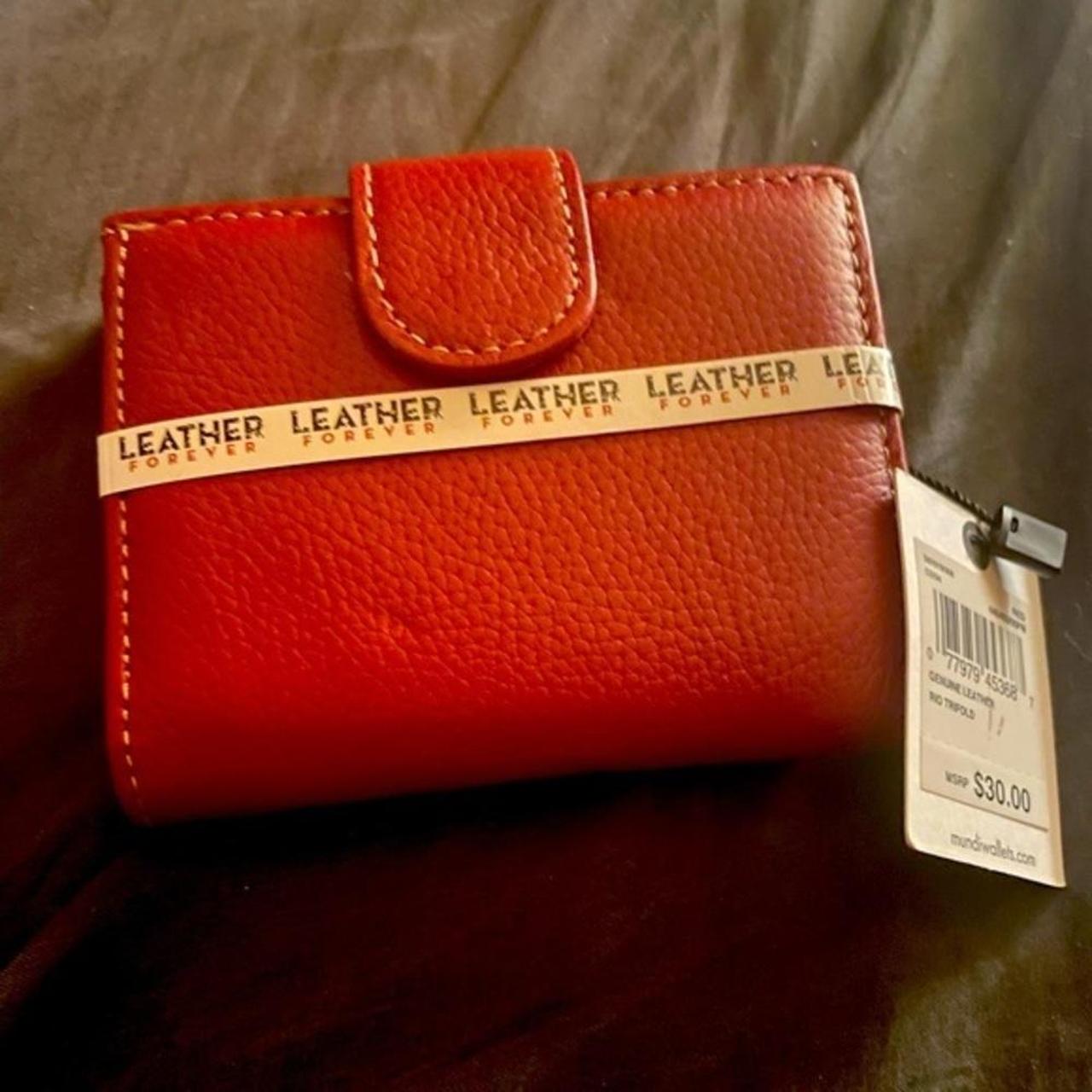 Mundi Women's Red and Silver Wallet-purses