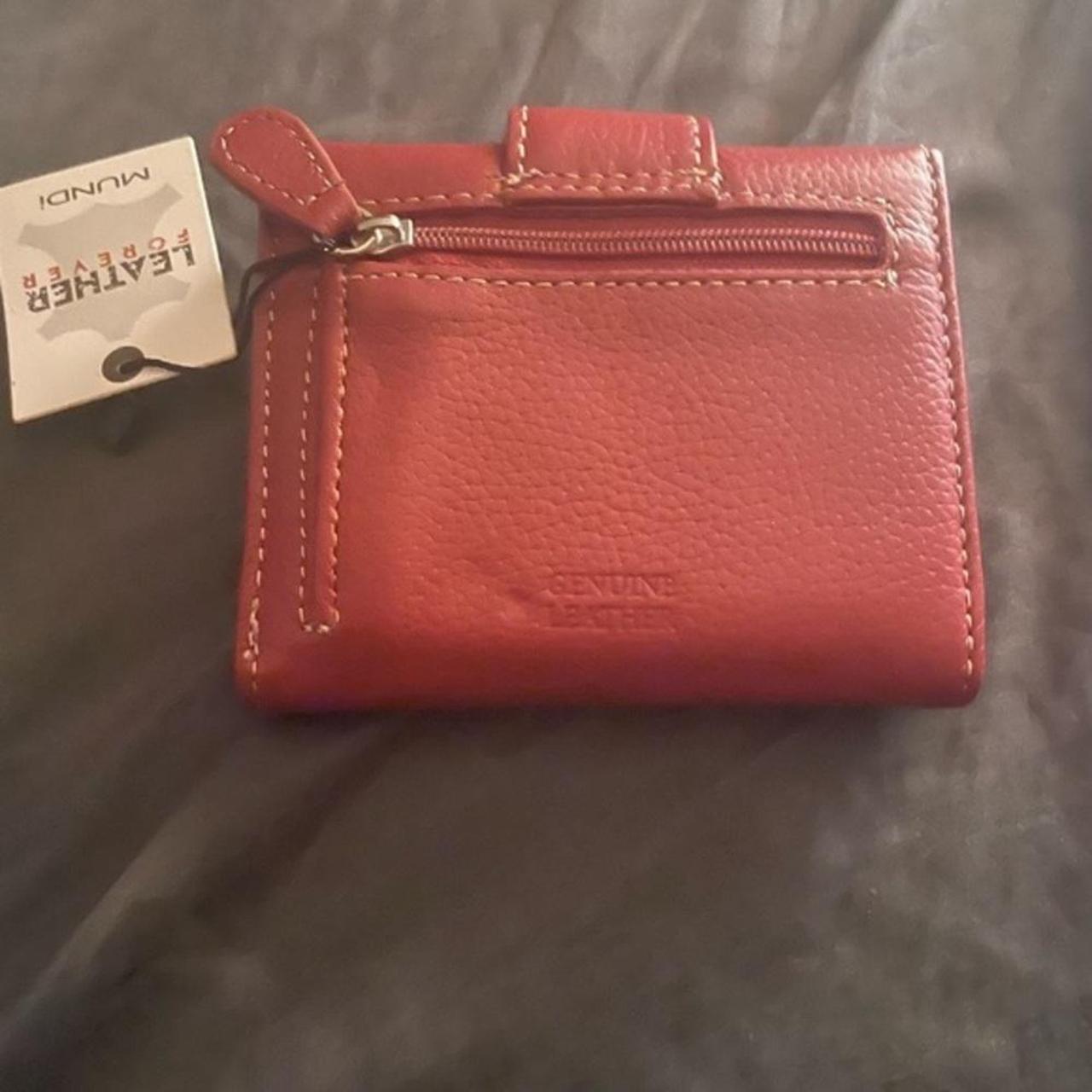 Mundi Women's Red and Silver Wallet-purses (2)