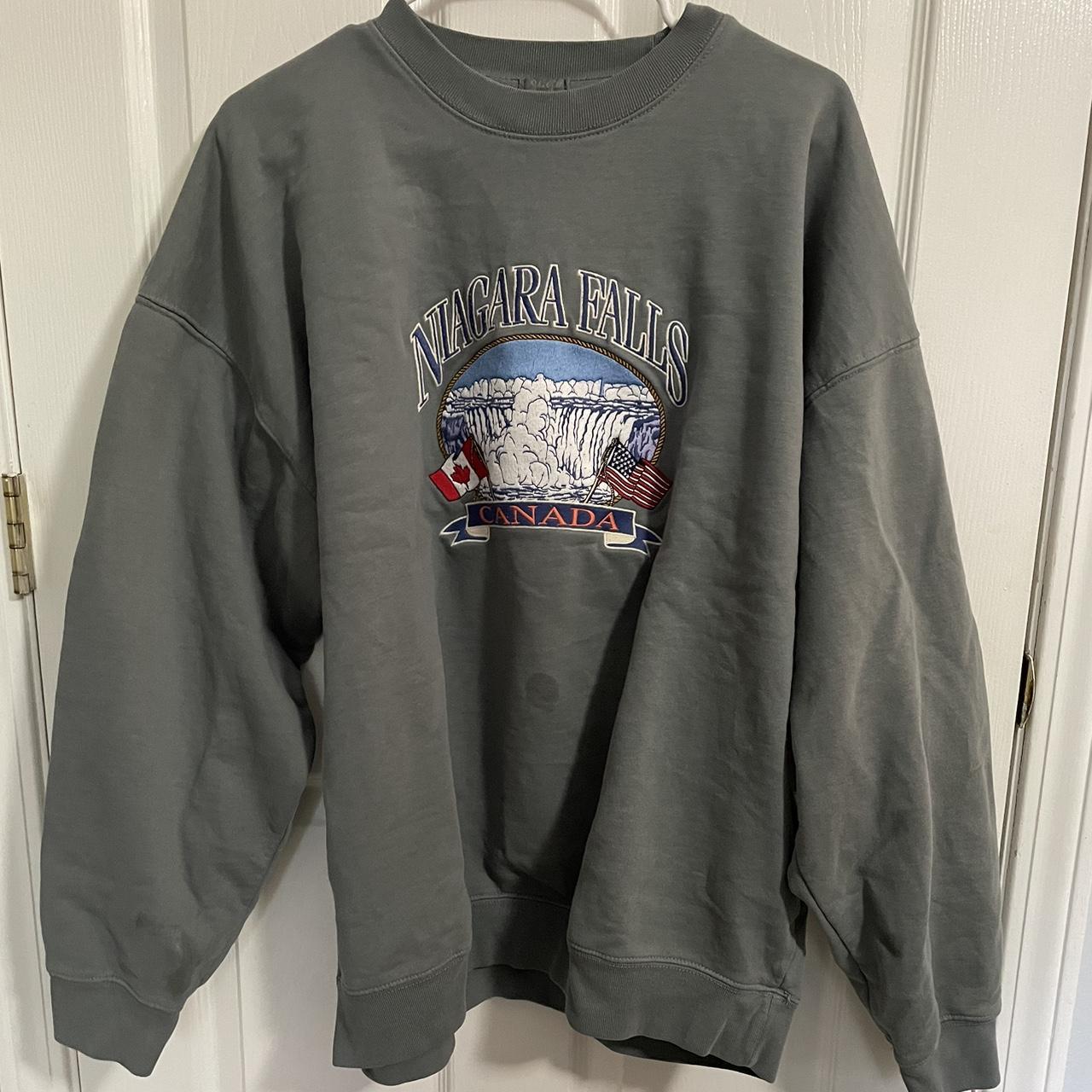 brandy melville green bear sweatshirt