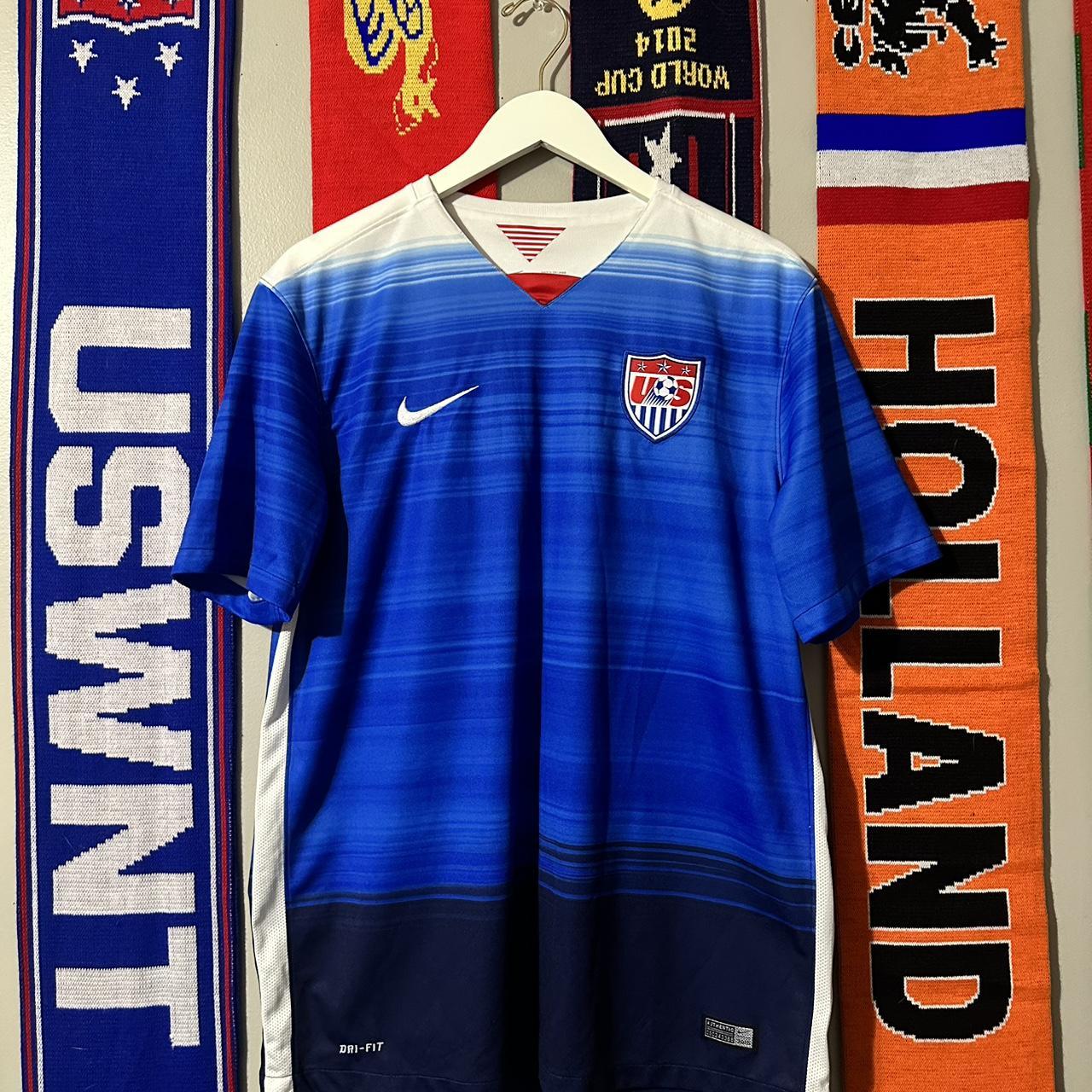 Nike Drifit USA soccer training shirt Depop