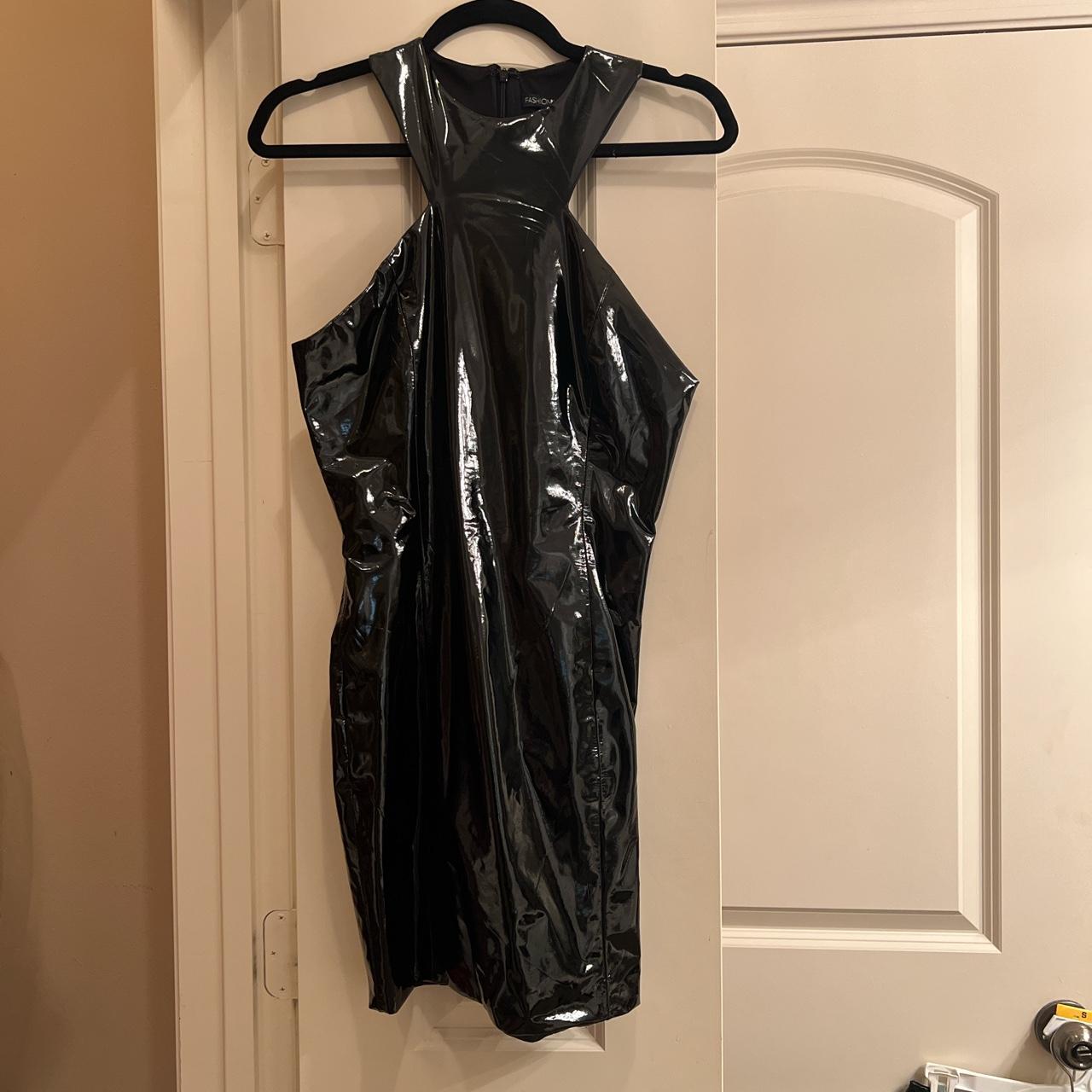 Fashion Nova shiny dress Size Medium - Depop