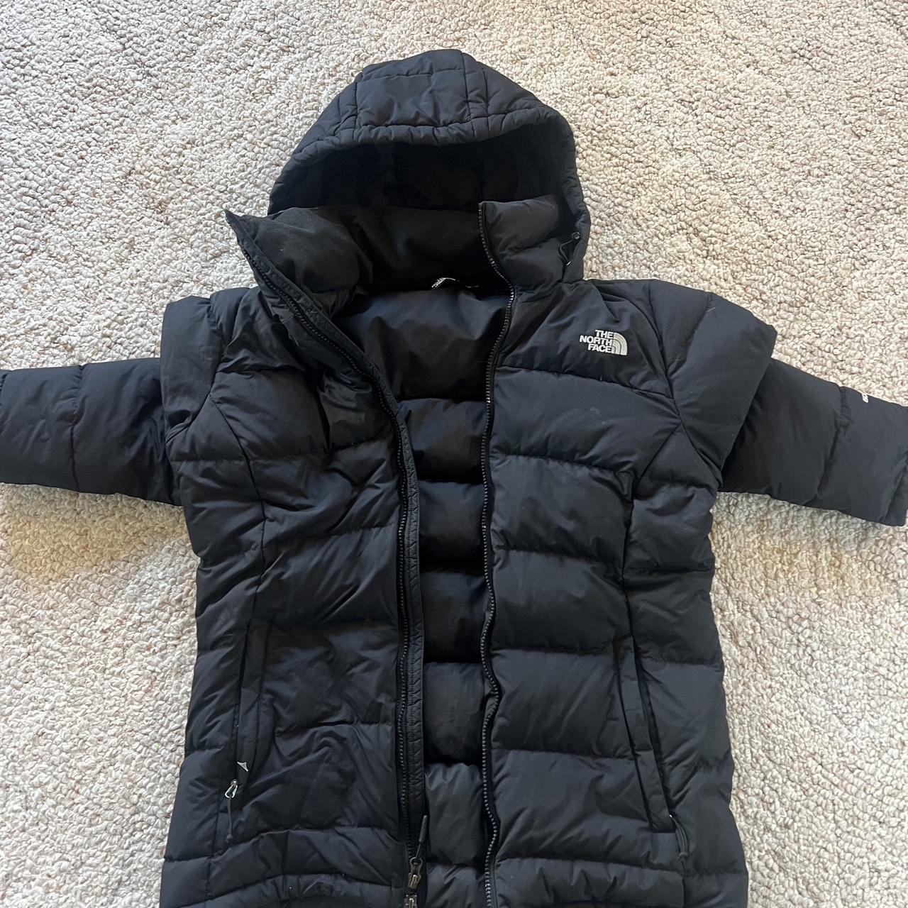 Black North Face puffer jacket. Women’s... - Depop