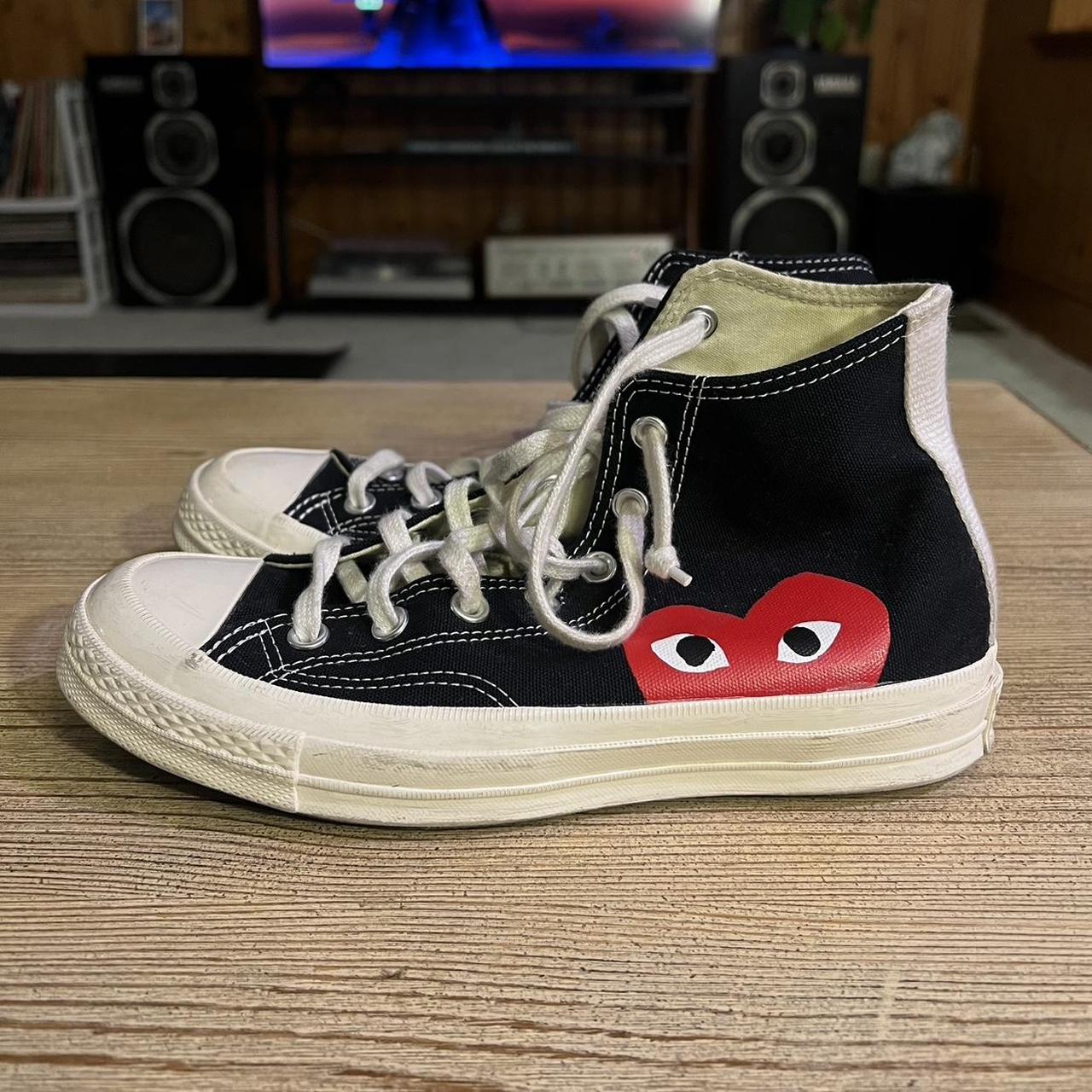 Vinted converse discount comme des garcons