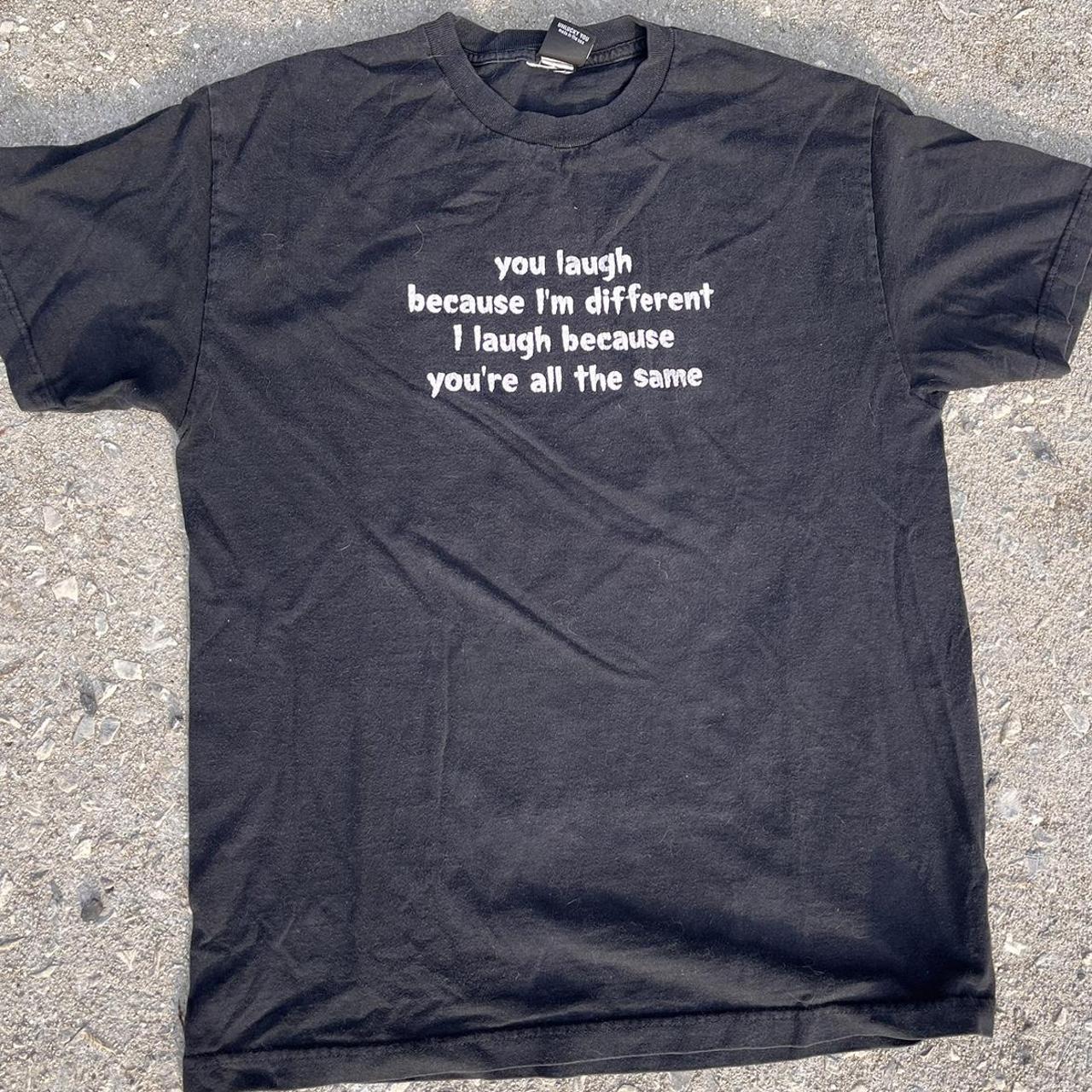 Vintage funny TShirt vintage thrift depop 90s Depop