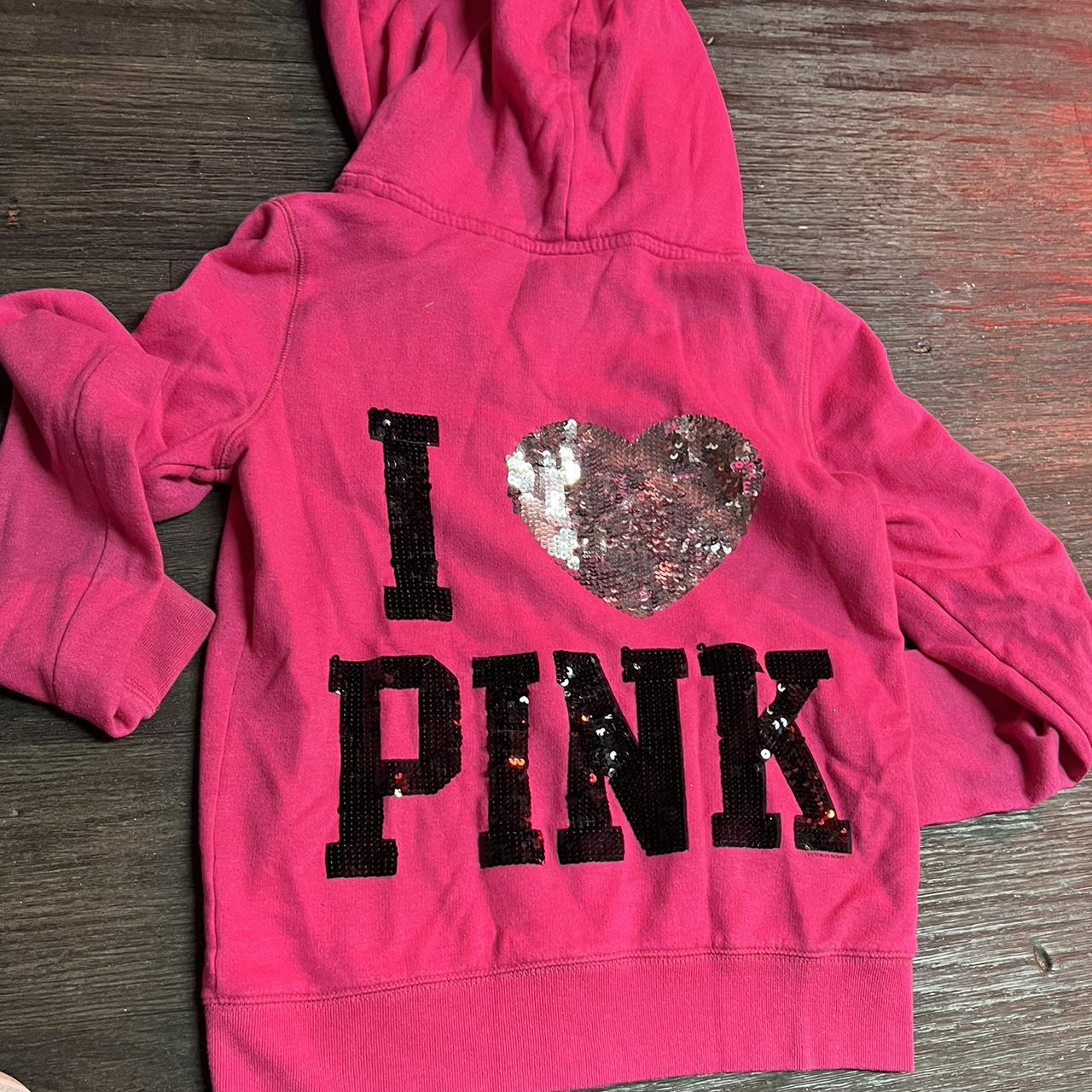 Victoria's Secret Women's Pink Jacket Depop