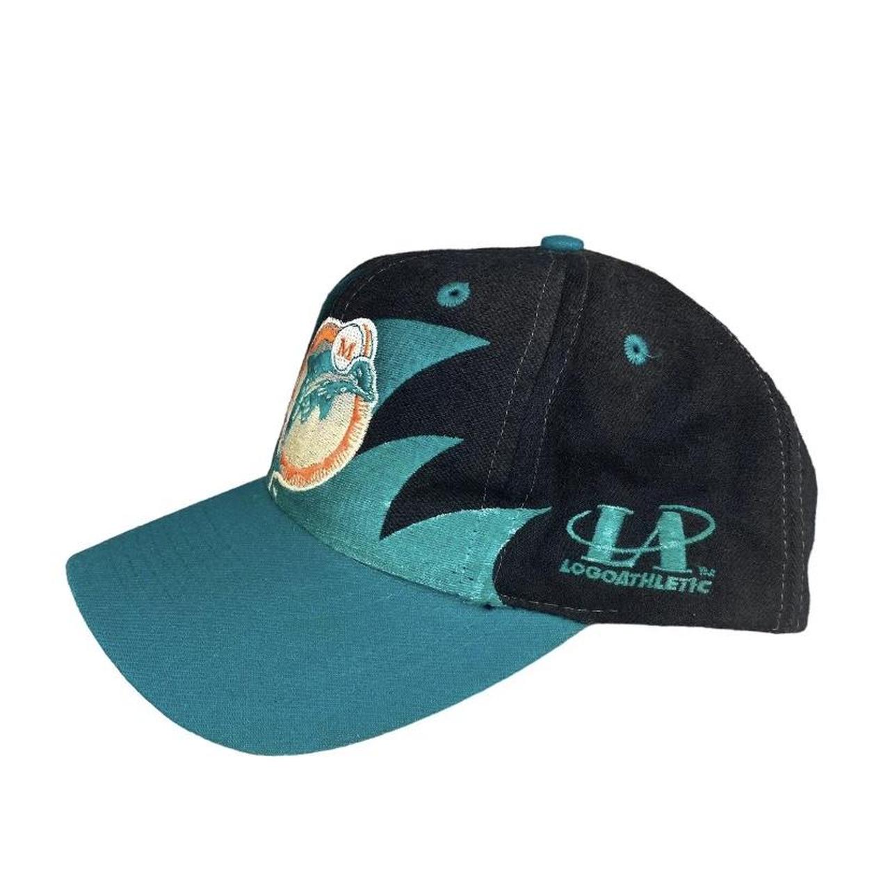 Vintage 90s NFL Miami Dolphins Hat Logo Athletic Pro - Depop